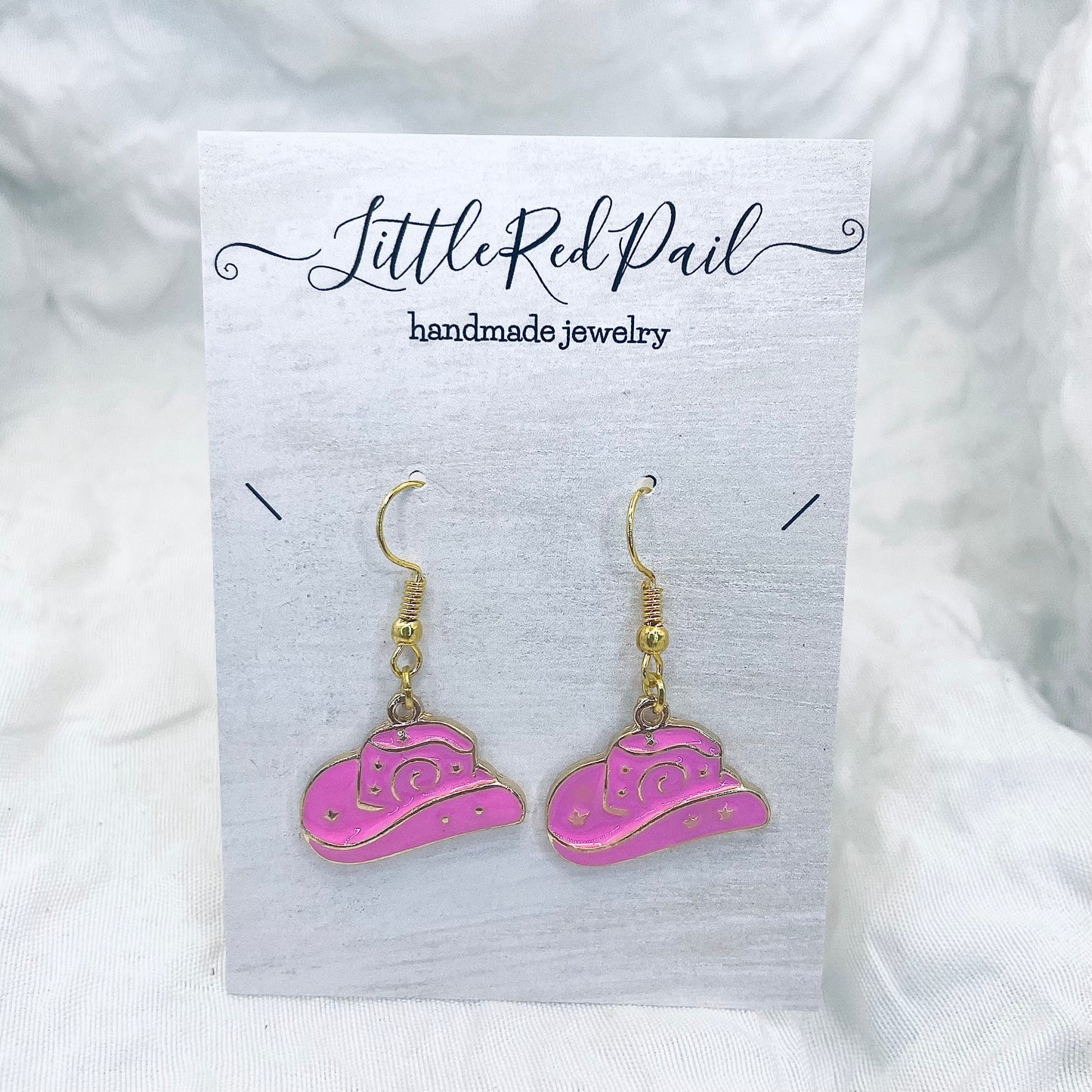 Cowgirl earrings, hat and boot earrings, Everyday earrings, Western earrings