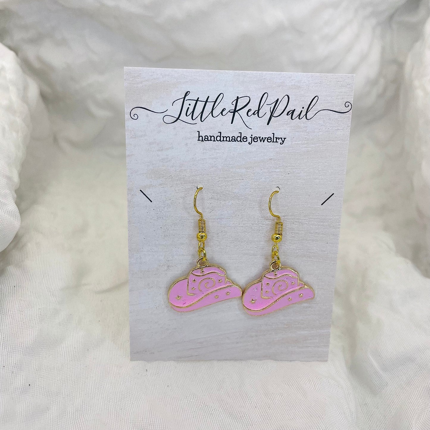 Cowgirl earrings, hat and boot earrings, Everyday earrings, Western earrings