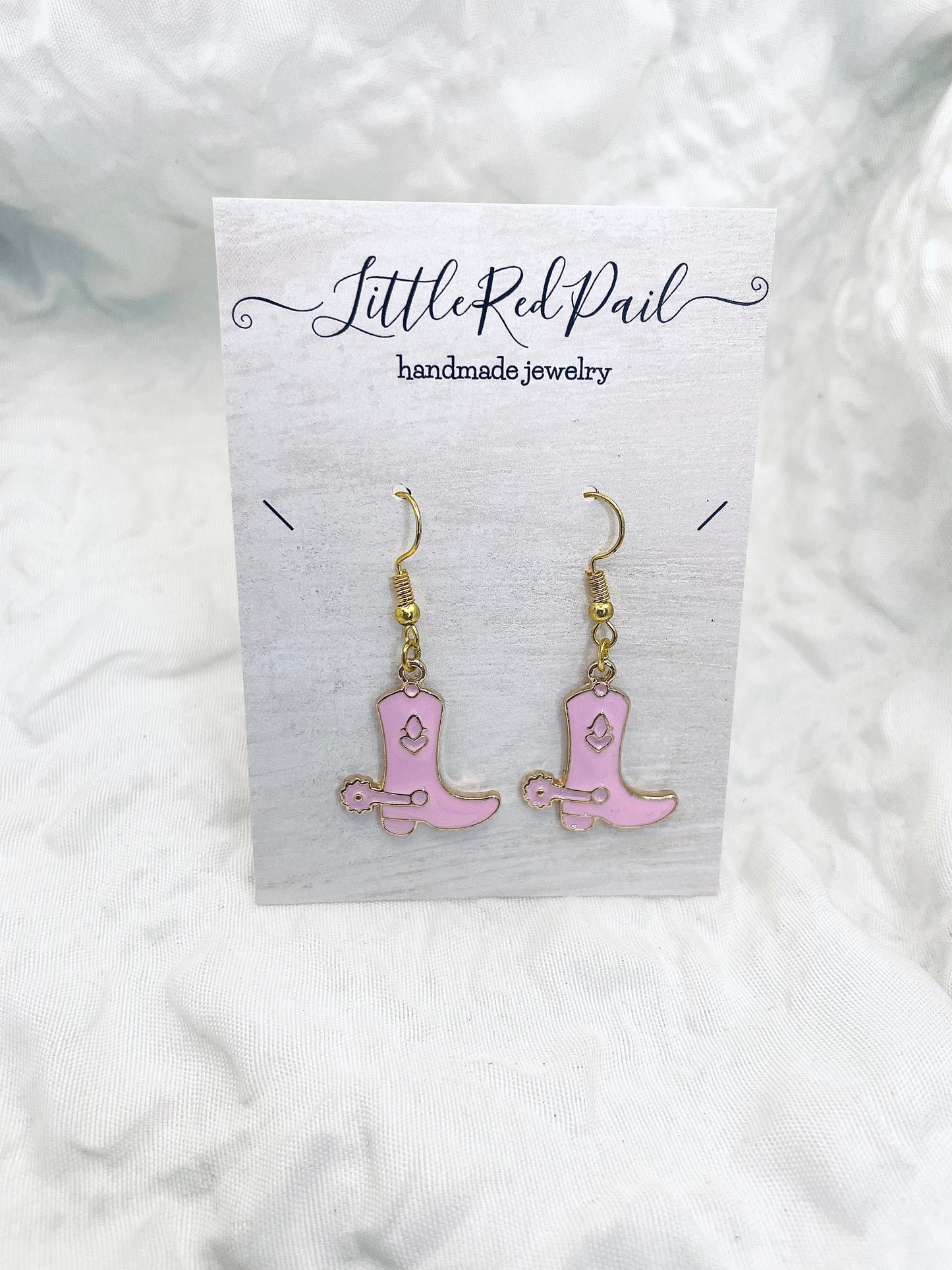 Cowgirl earrings, hat and boot earrings, Everyday earrings, Western earrings