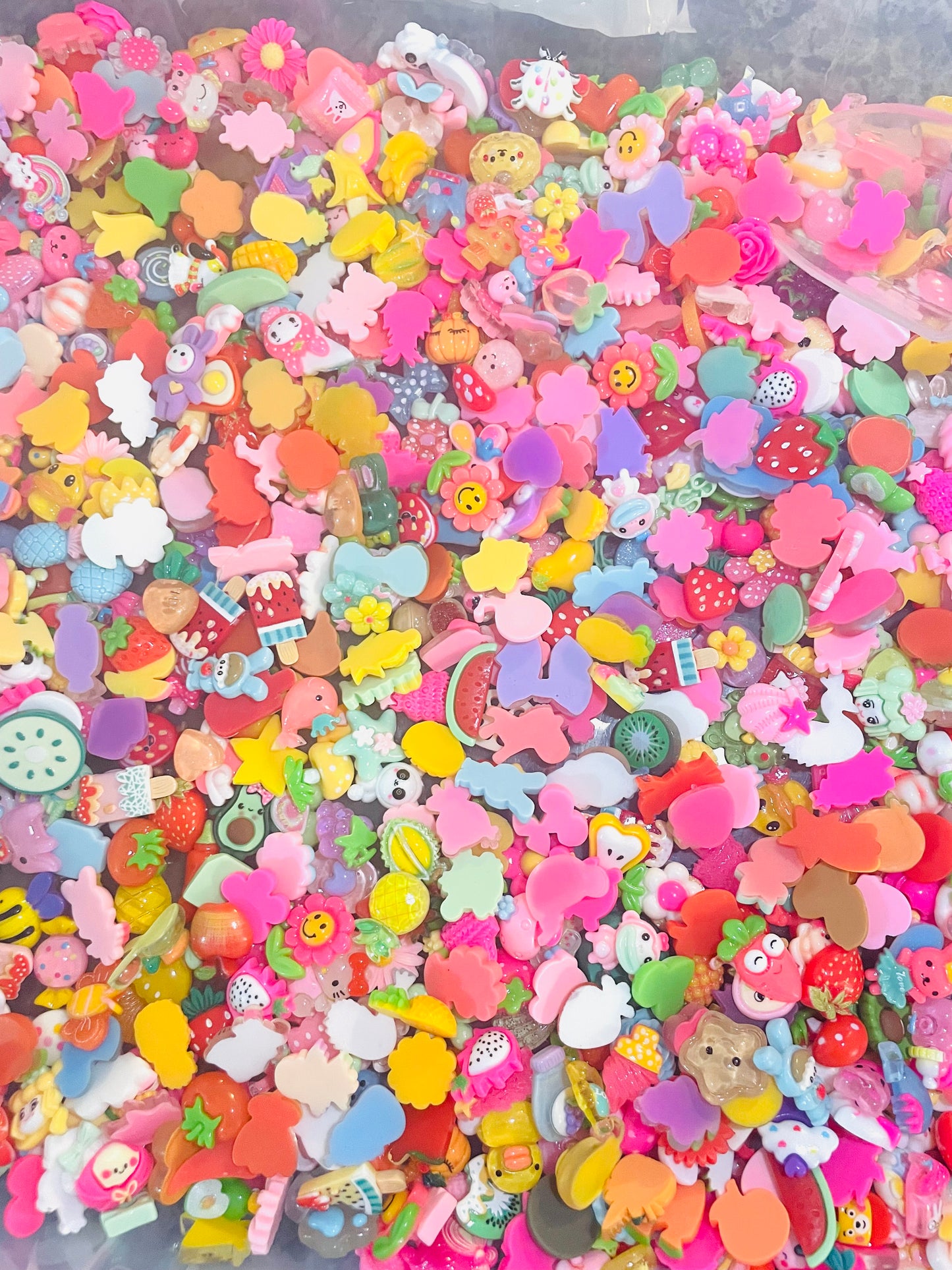 Flatback resin charms, slime charms, scrapbook charms, jewelry charms