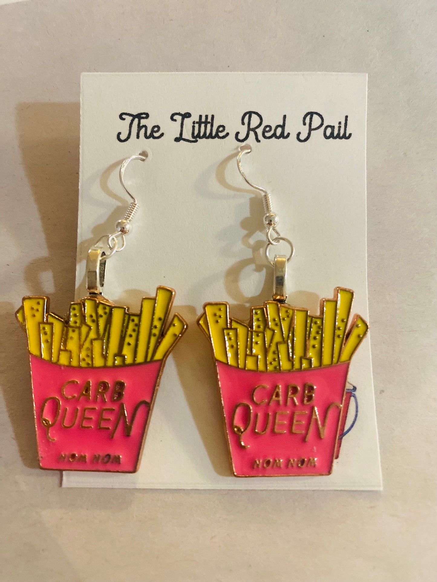French Fries earrings Carb Queen
