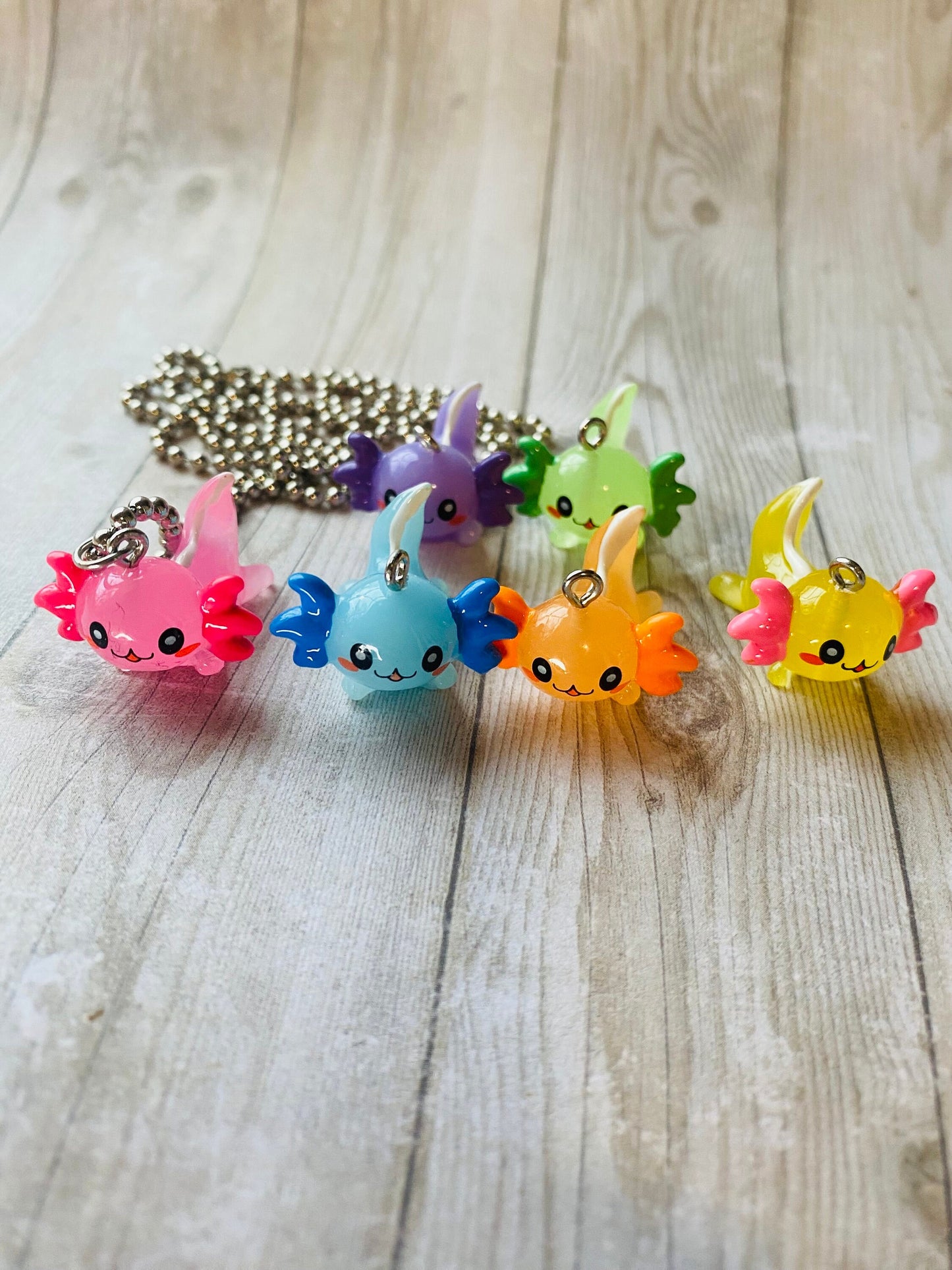 Axolotl novelty necklace kids necklaces class gift friend gift exchange