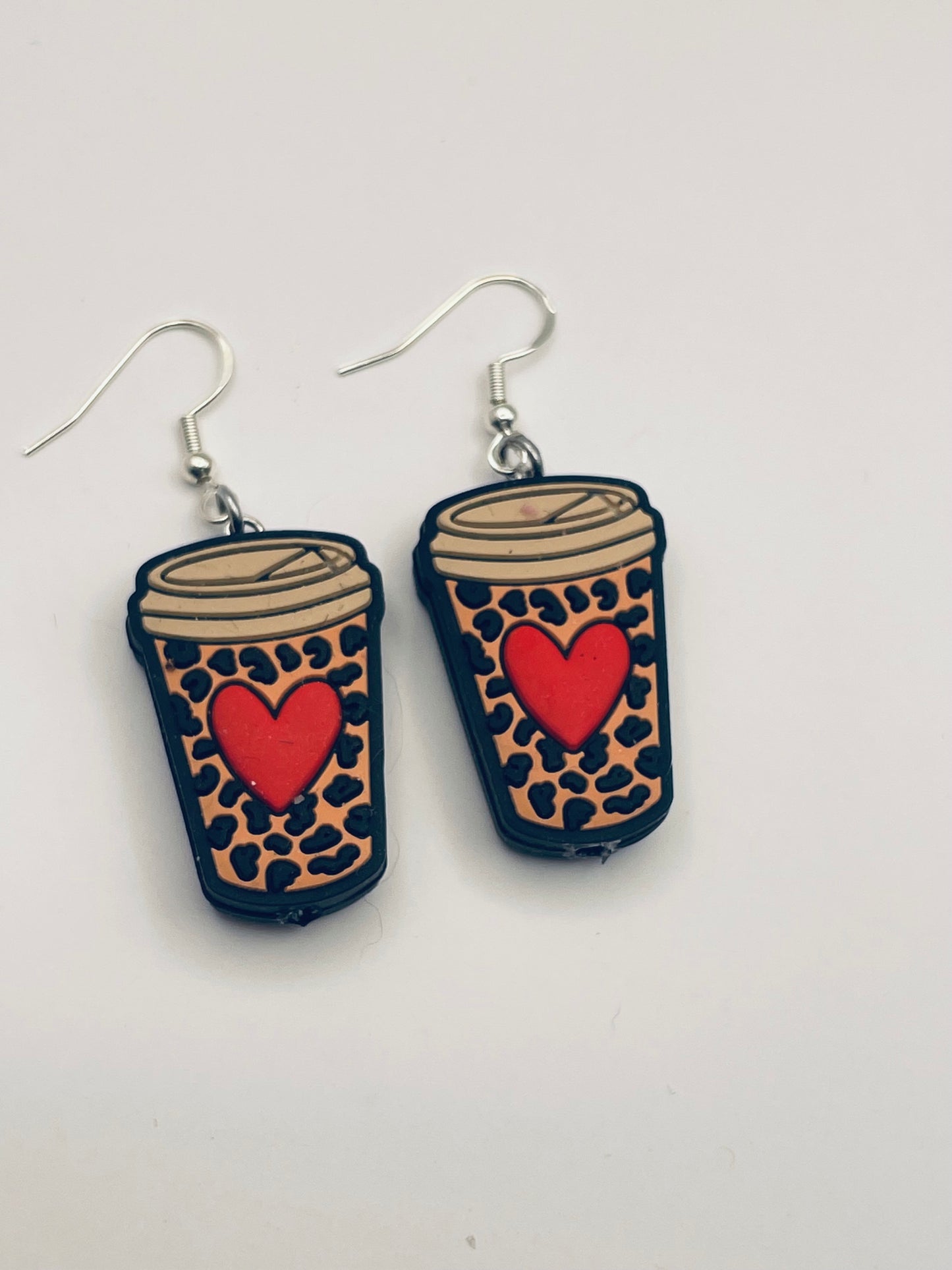 Valentines Earrings, heart earrings, teacher earrings