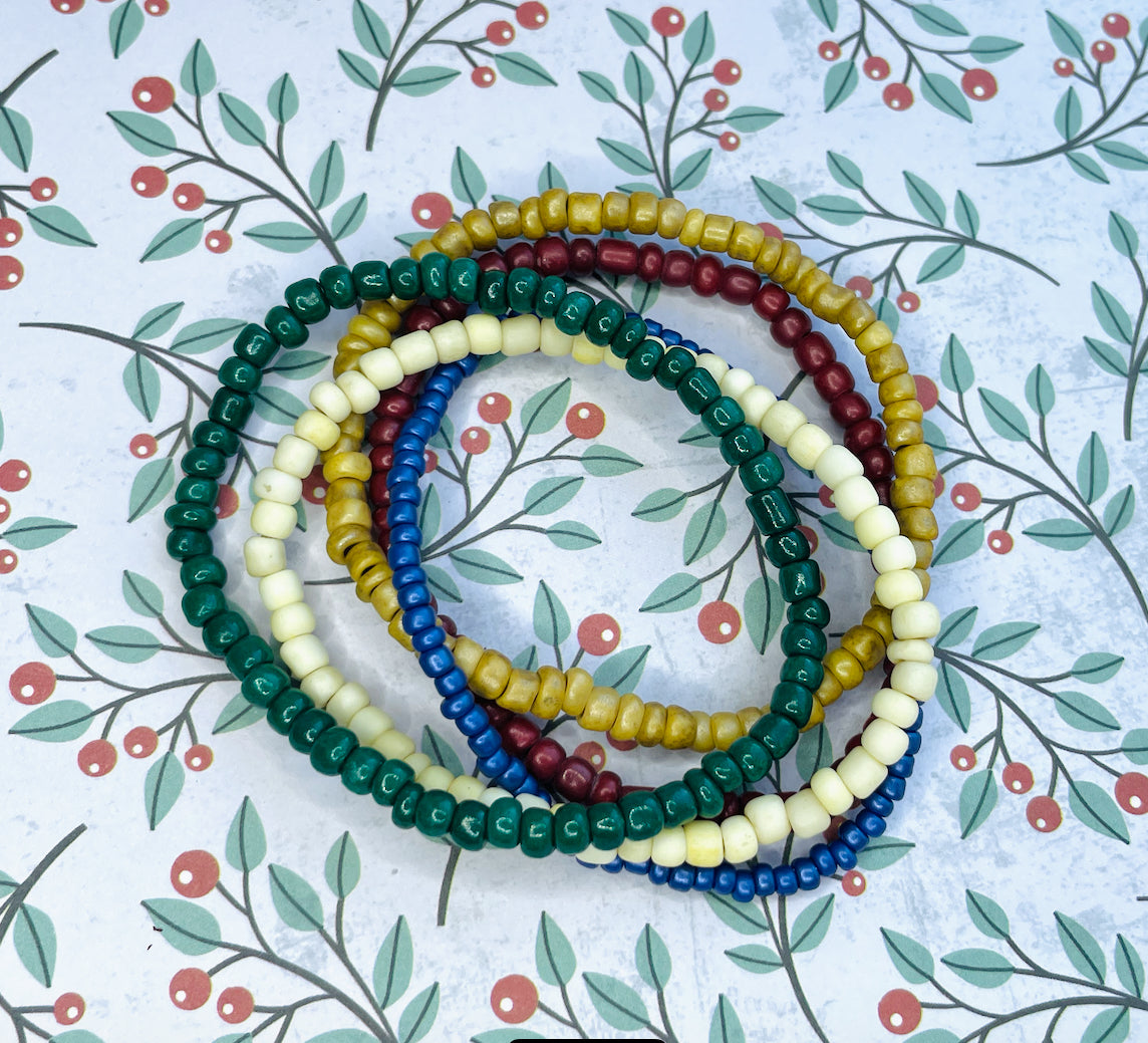 Christmas bracelet holiday bracelet