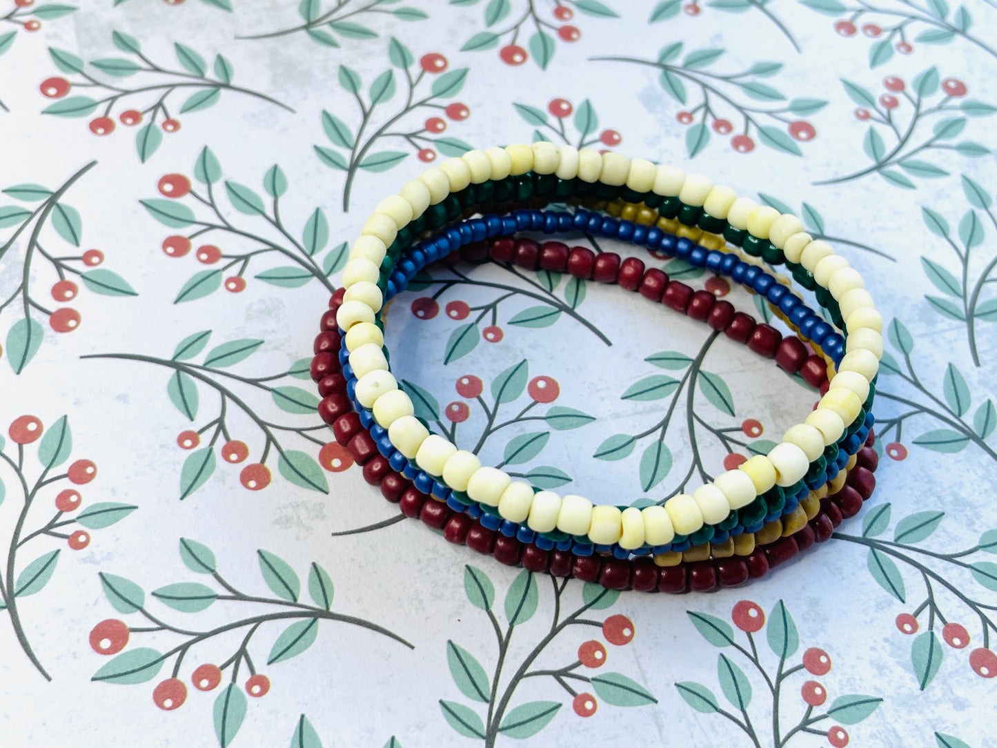 Christmas bracelet holiday bracelet