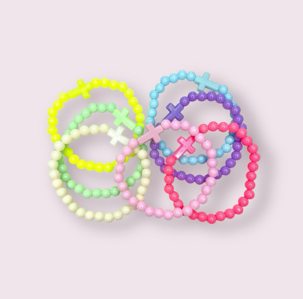 Kids cross bracelets