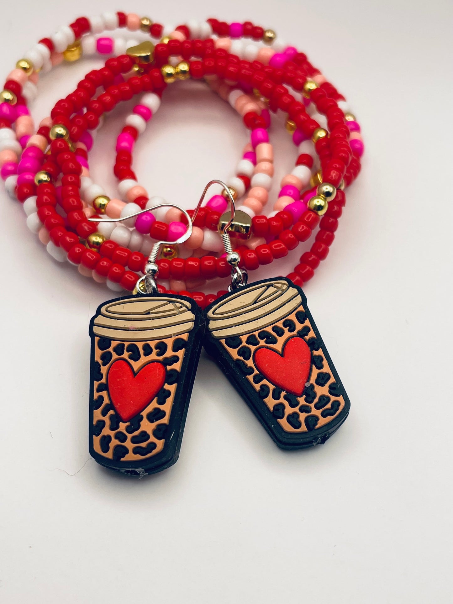 Valentines Earrings, heart earrings, teacher earrings