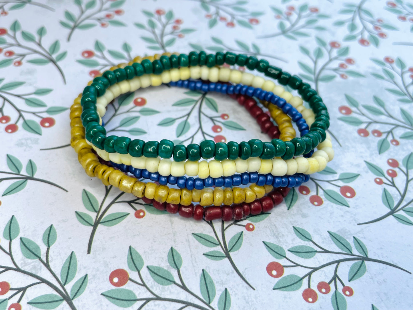 Christmas bracelet holiday bracelet