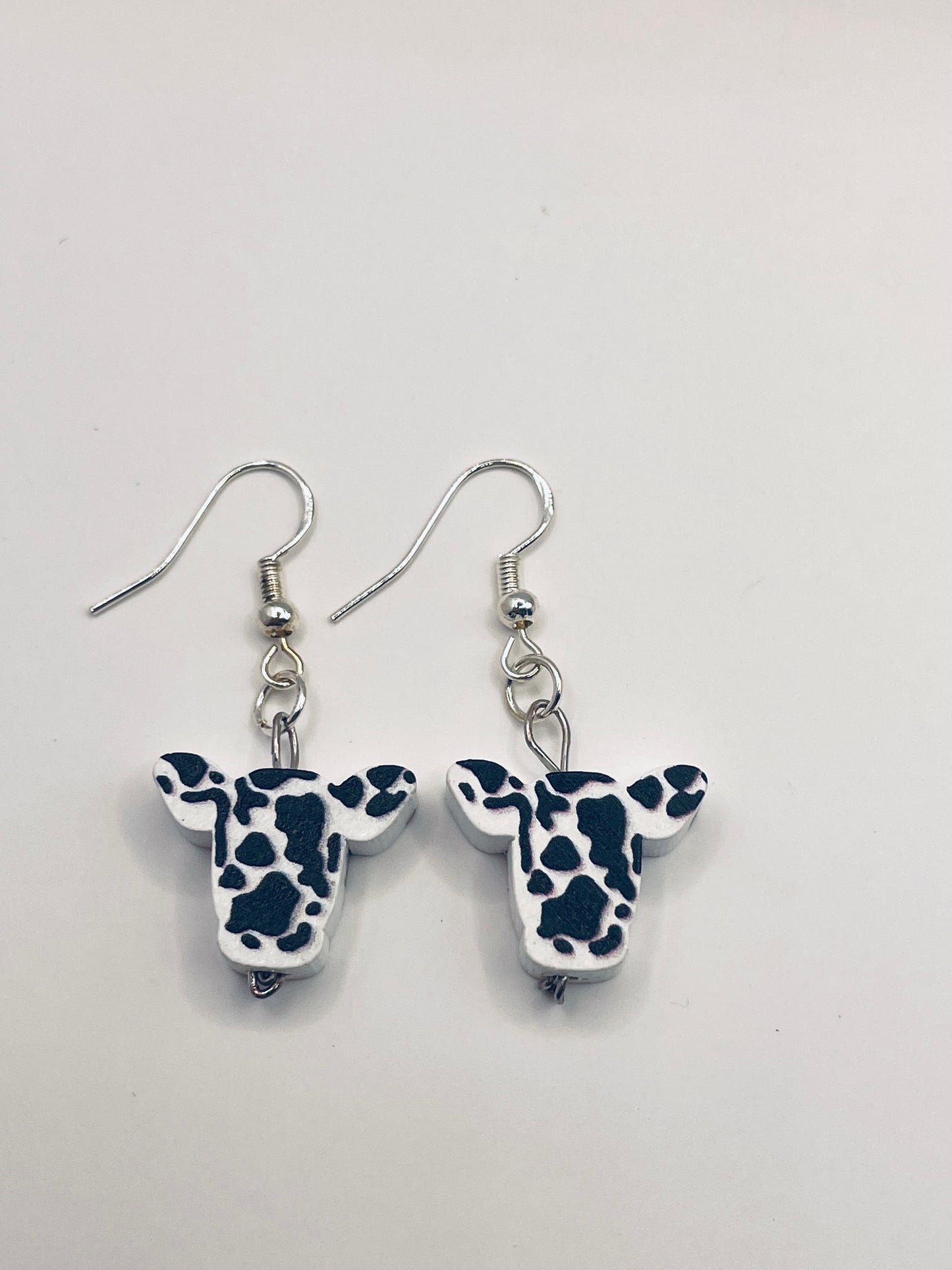 Cow earrings, cow jewelry