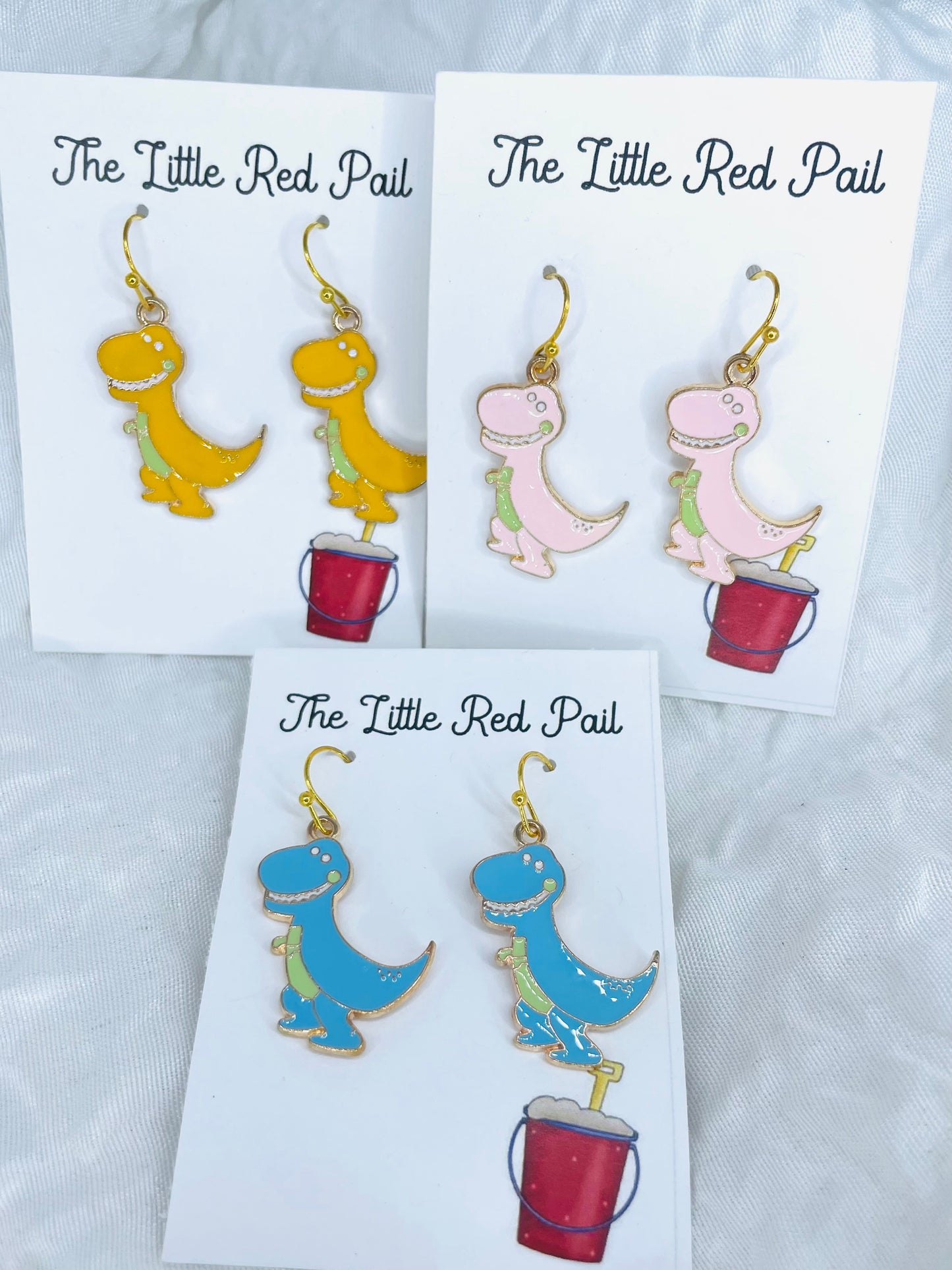 Dinosaur earrings, Dino earrings, kids earrings