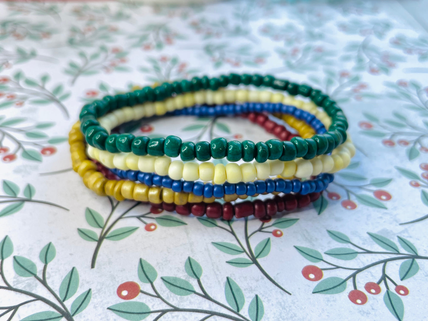 Christmas bracelet holiday bracelet