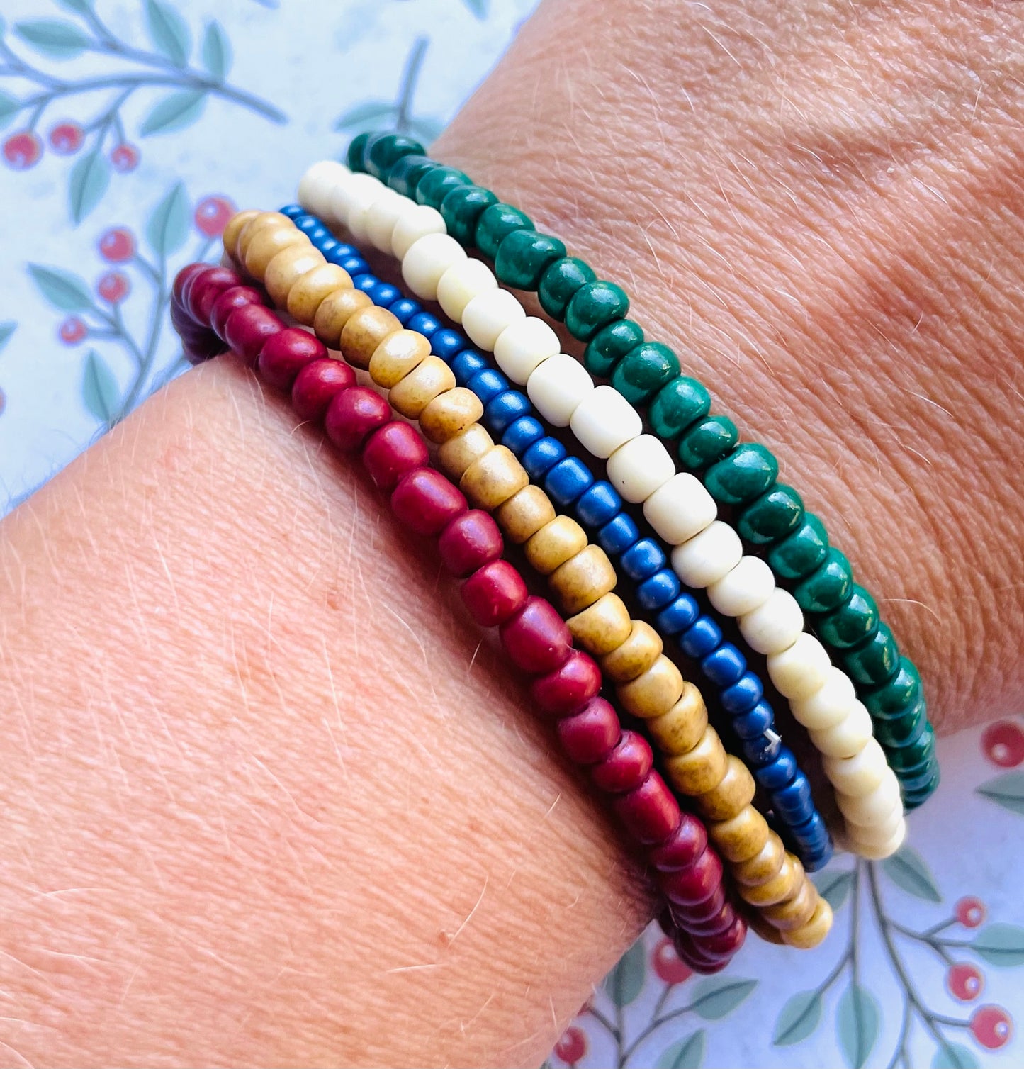 Christmas bracelet holiday bracelet