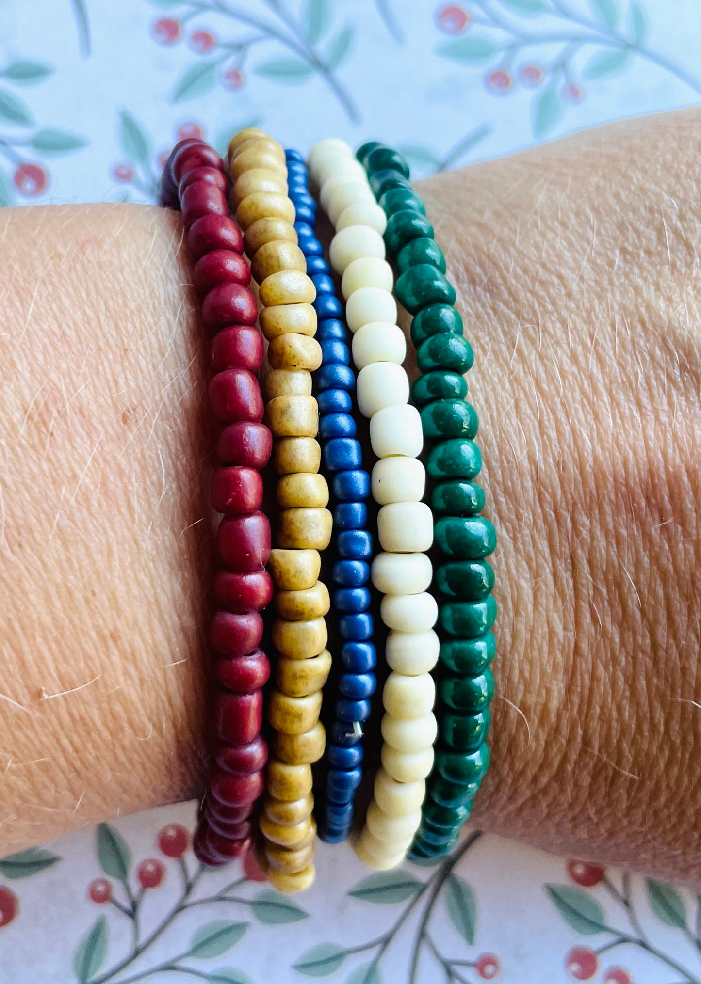 Christmas bracelet holiday bracelet