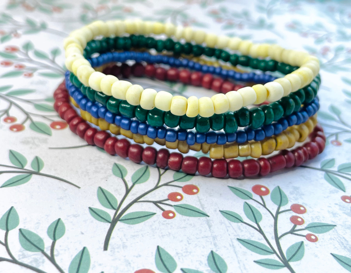 Christmas bracelet holiday bracelet