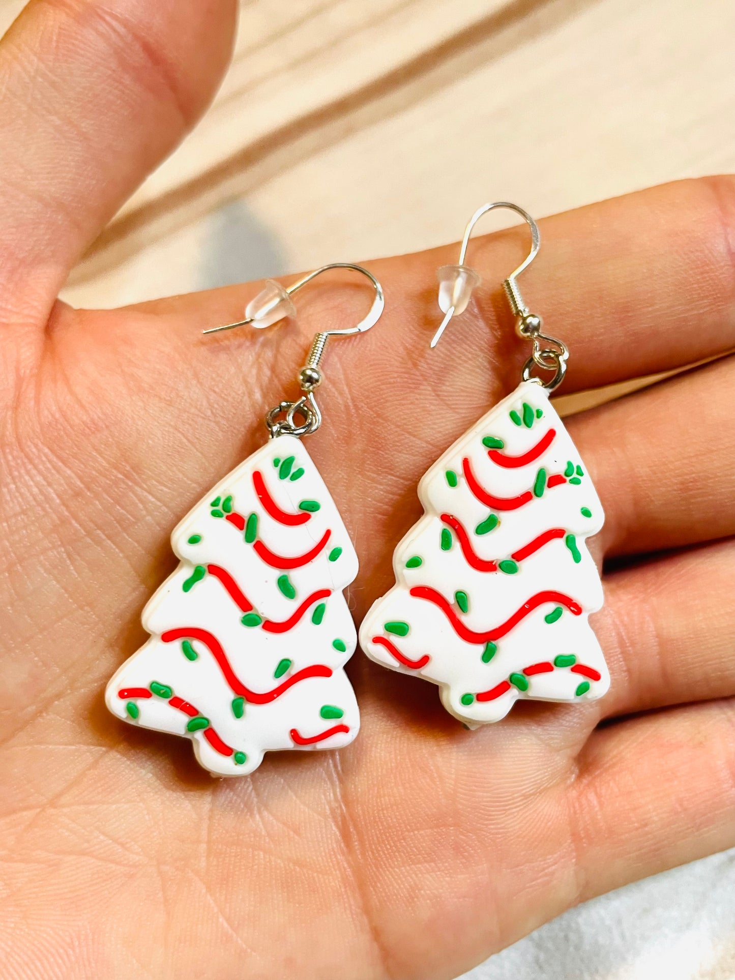 Christmas earrings