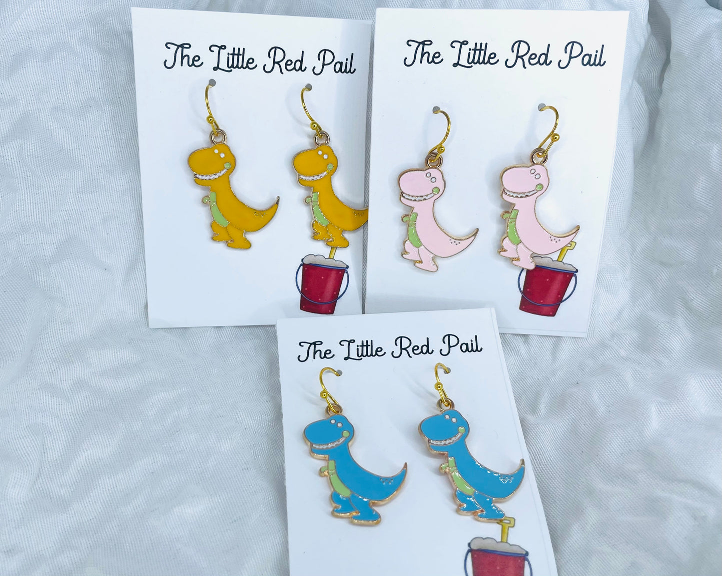 Dinosaur earrings, Dino earrings, kids earrings