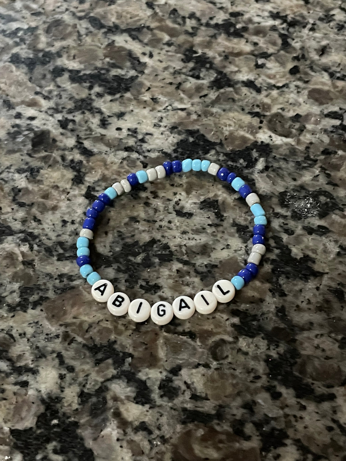 Class bracelets, friend bracelets, school color jewelry