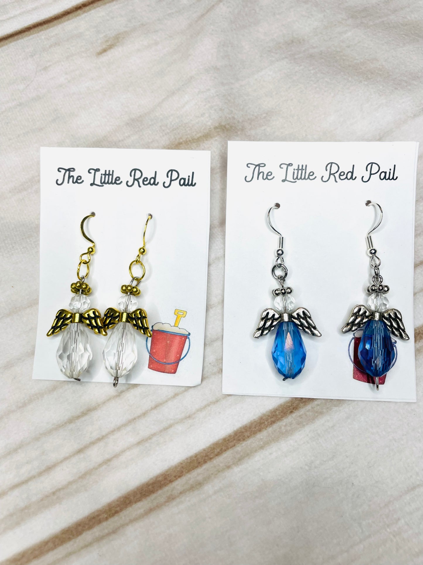 Dangle earrings, Angel Earrings, everyday earrings