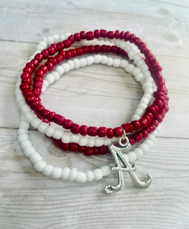 Alabama bracelet set bama bracelets Roll Tide