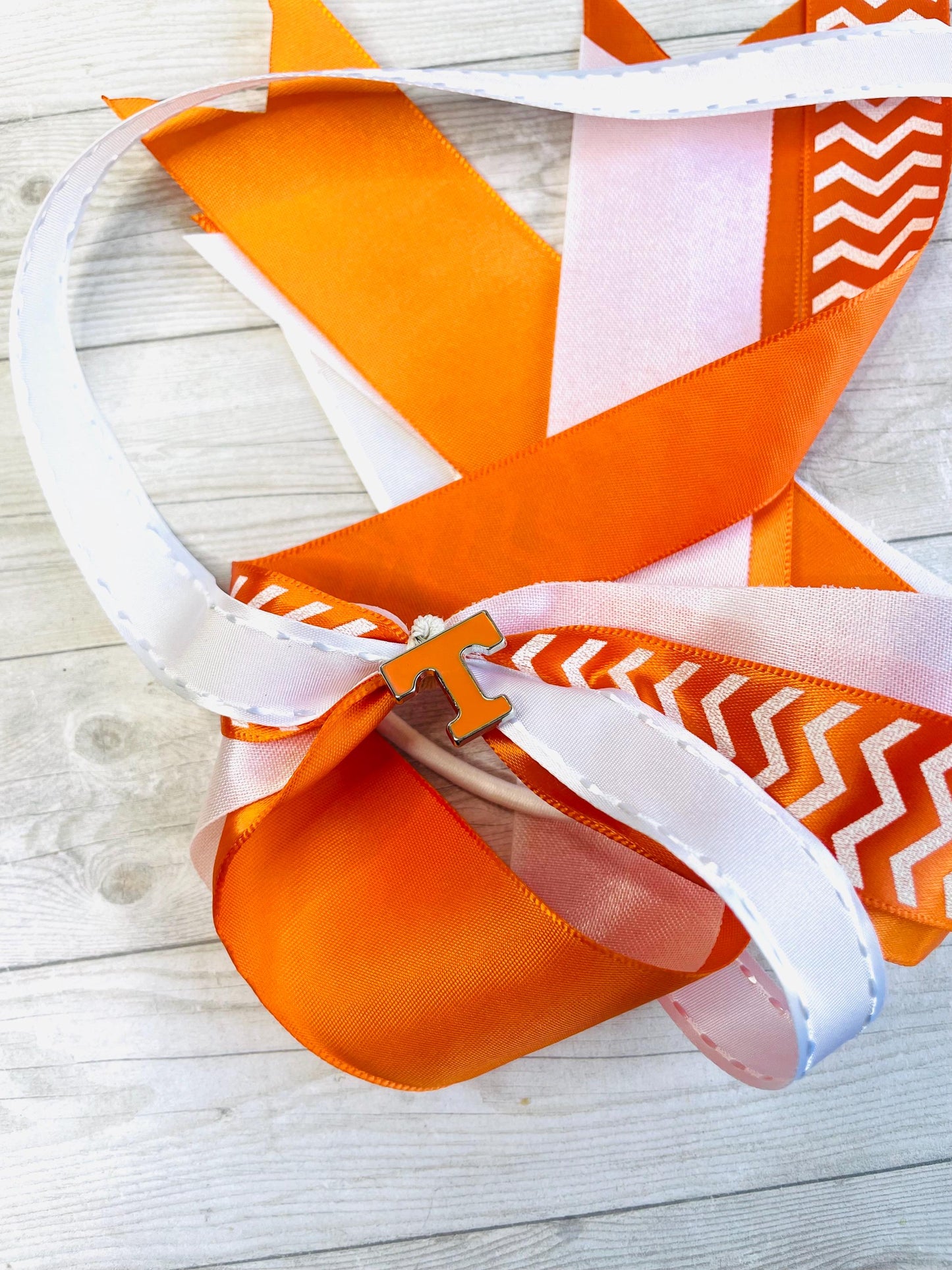 Tennessee Vols UT Volunteers hair bow hair tie
