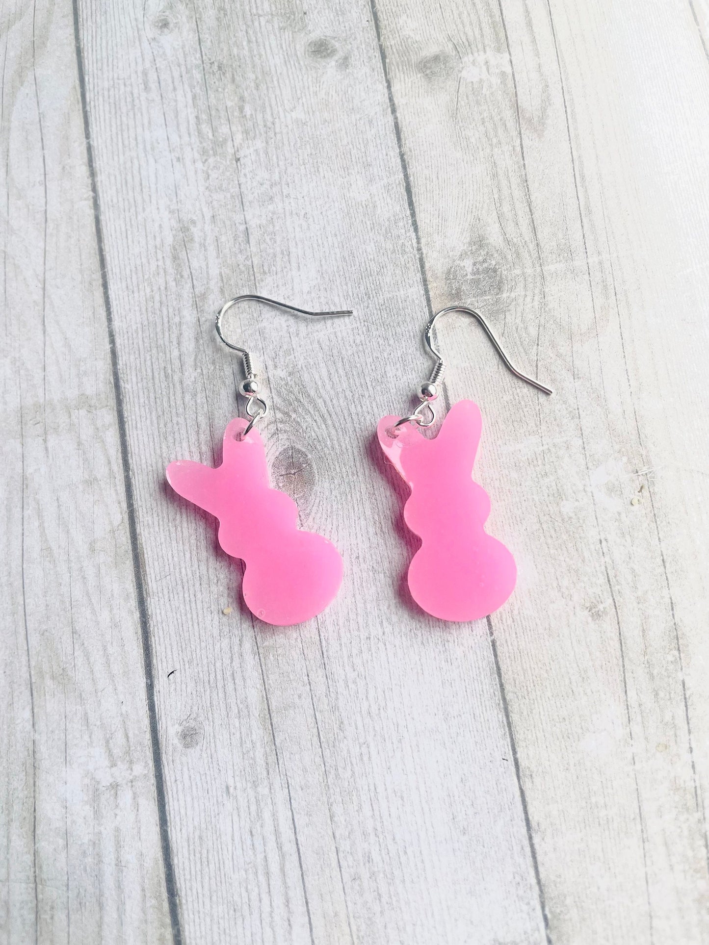 Peep earrings Easter earrings bunny earrings spring earrings hypoallergenic earrings