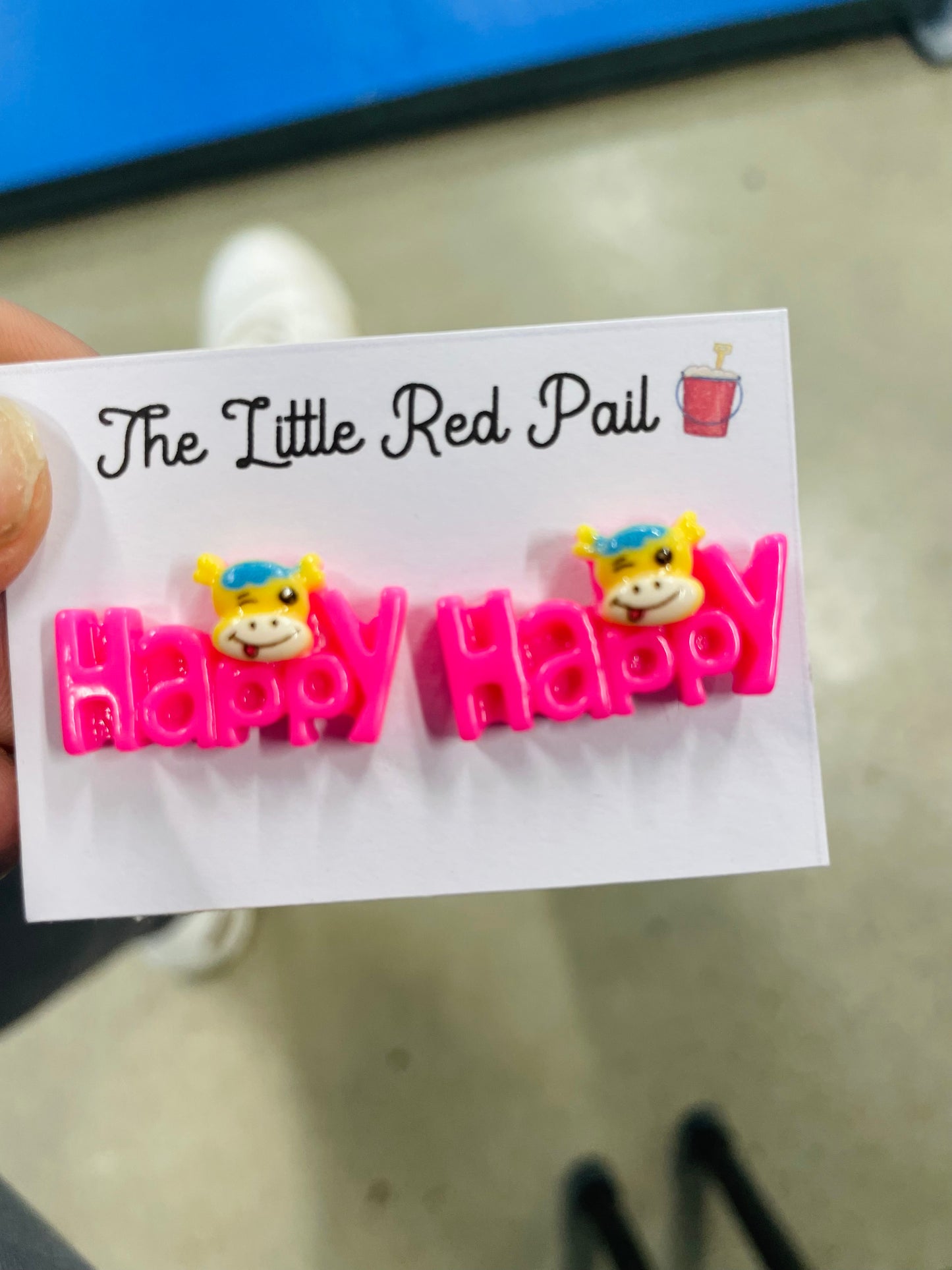 Cute novelty girl earrings