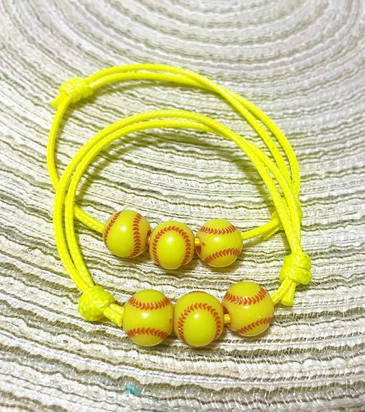 Softball bracelets