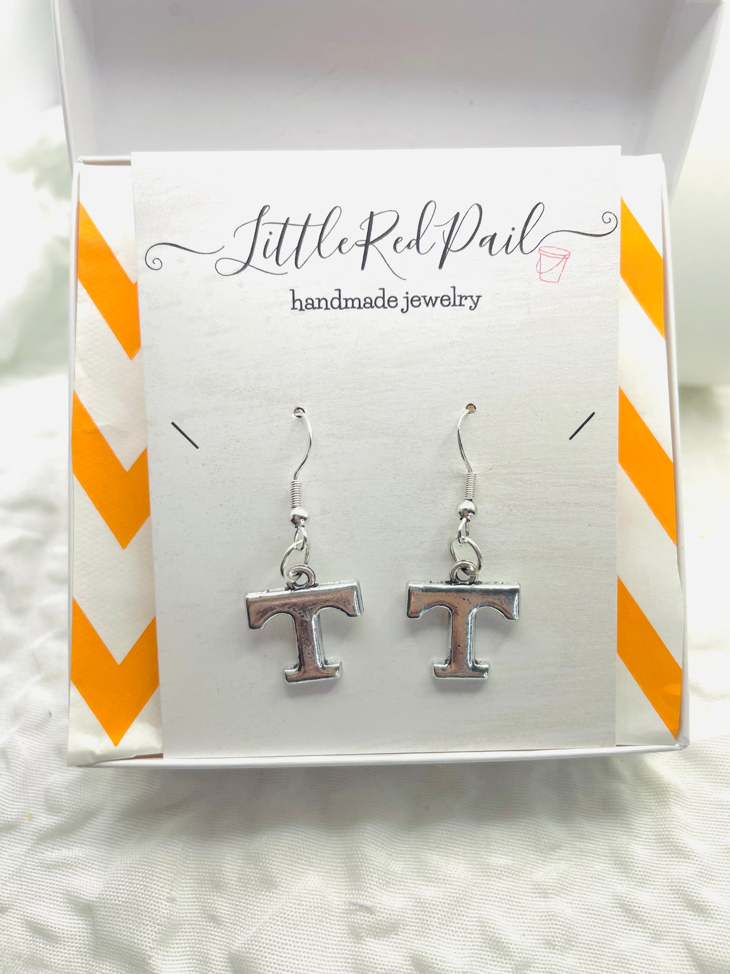 Power T earrings, Tennessee Vols earrings