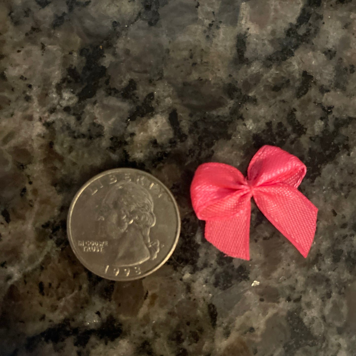 Mini bow ribbons for crafts
