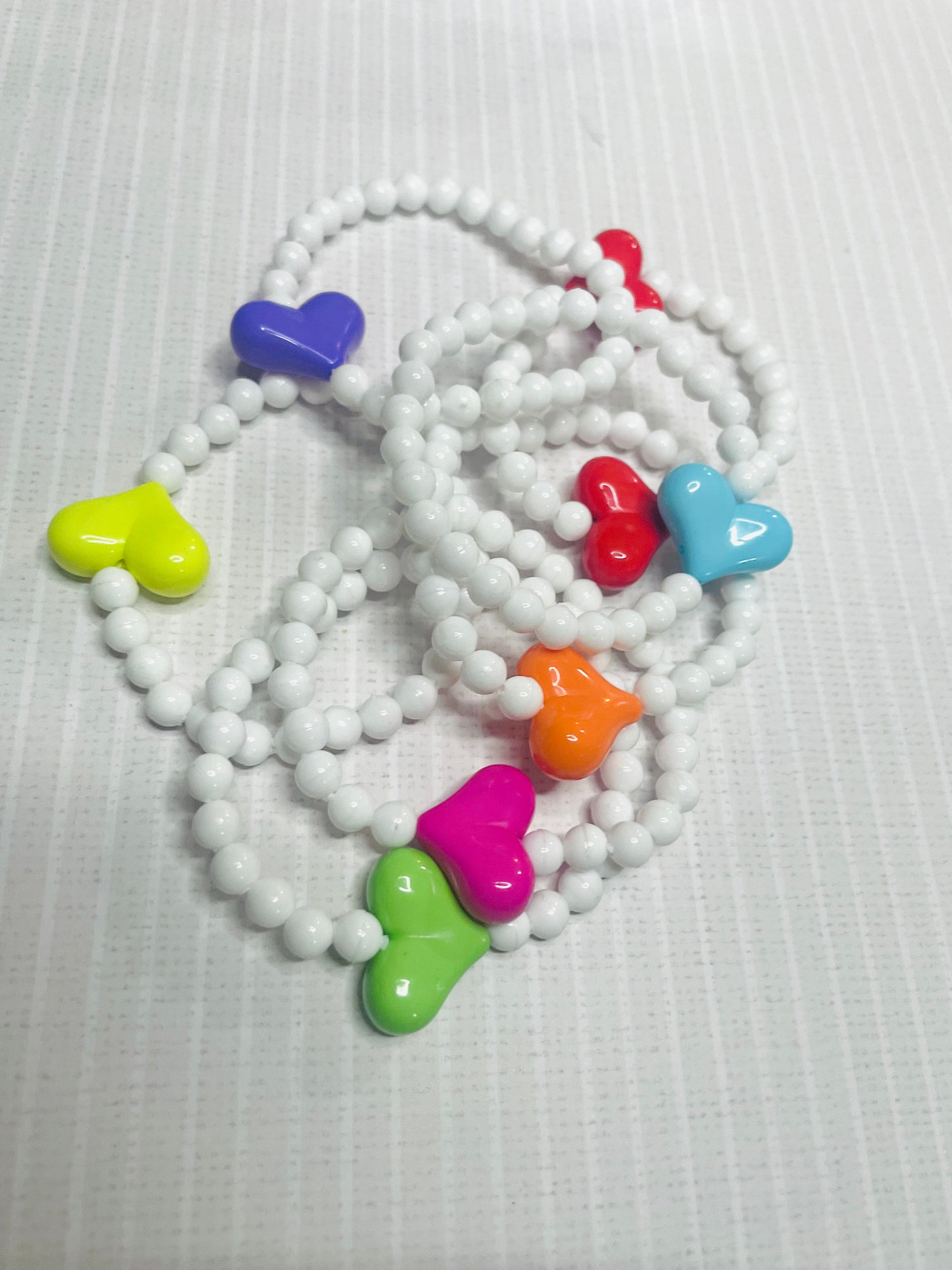 Valentine bracelet for kids, heart bracelet party favors
