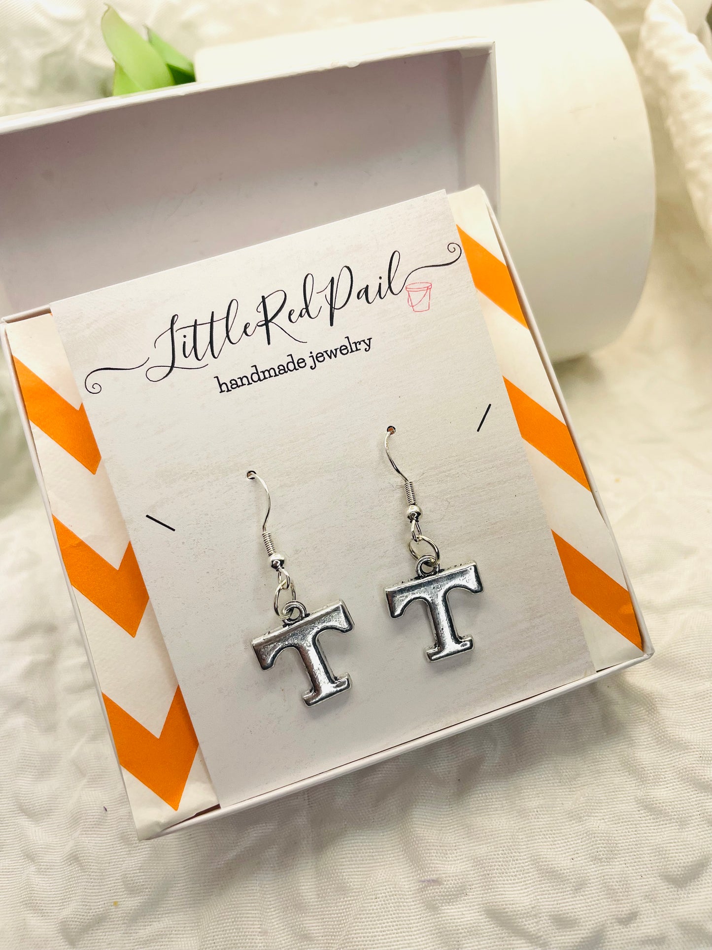 Power T earrings, Tennessee Vols earrings