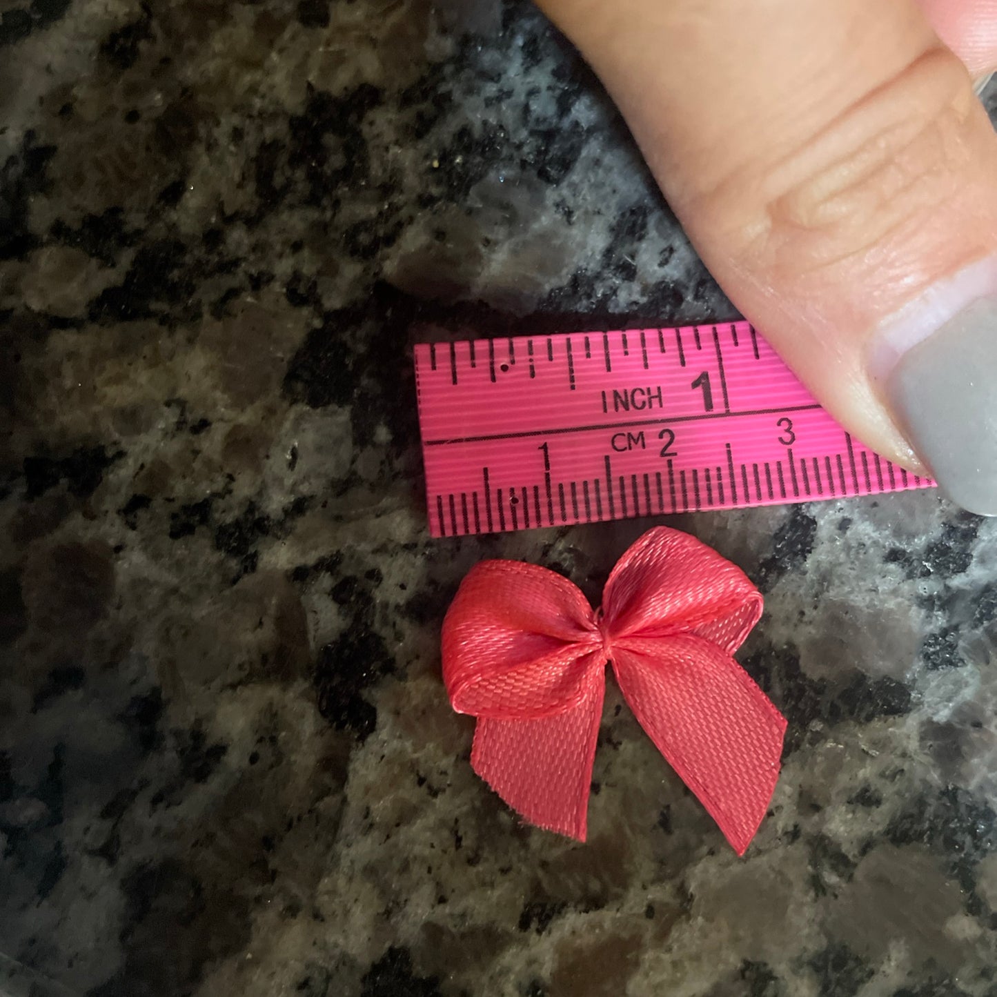 Mini bow ribbons for crafts