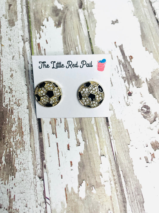 Sports stud earrings, everyday earrings