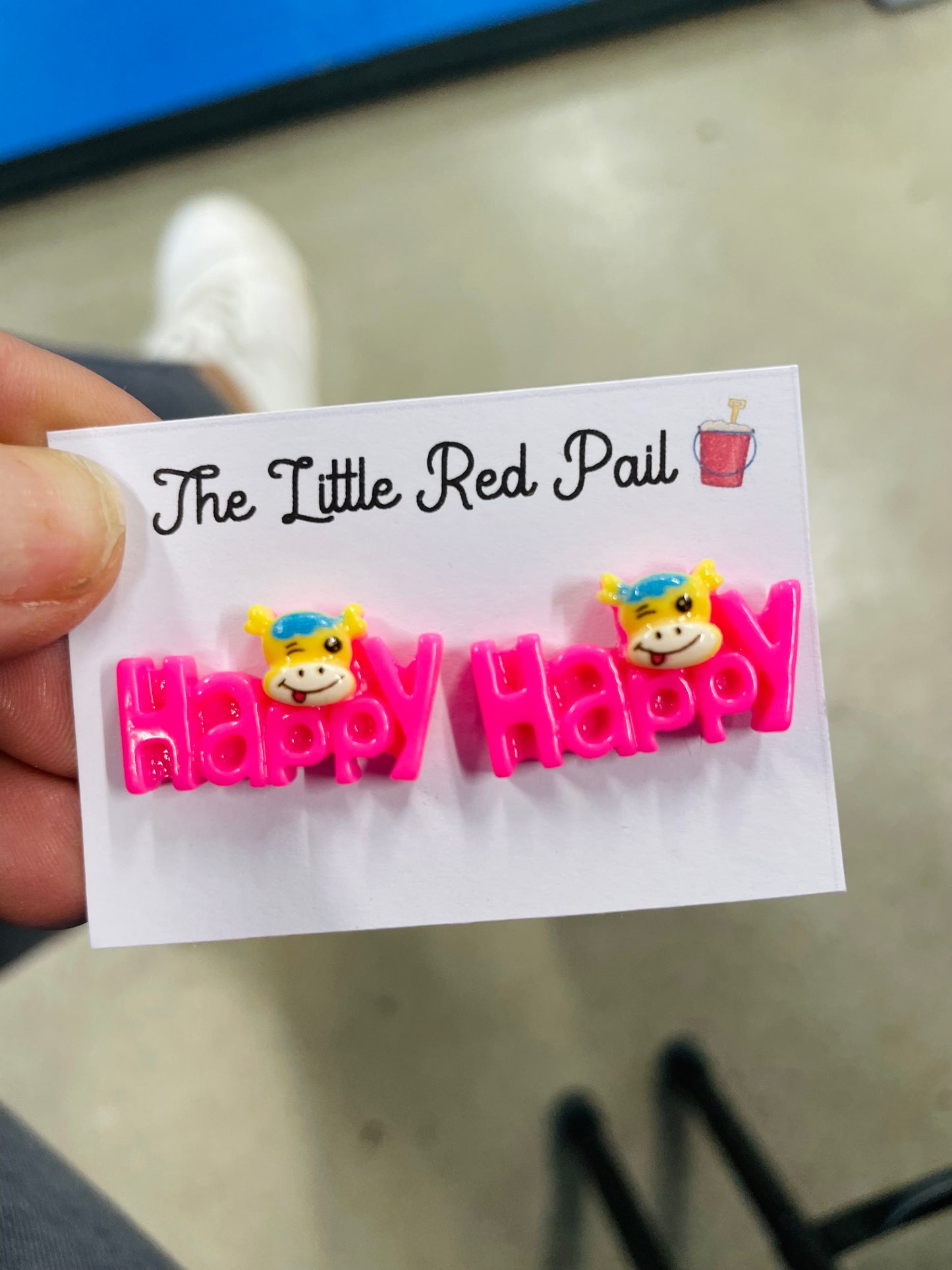 Cute novelty girl earrings