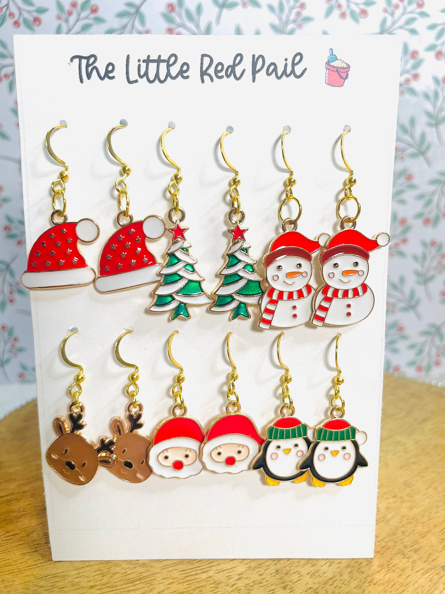 Christmas earrings reindeer earrings Santa earrings snowman earrings kids earrings adult earrings