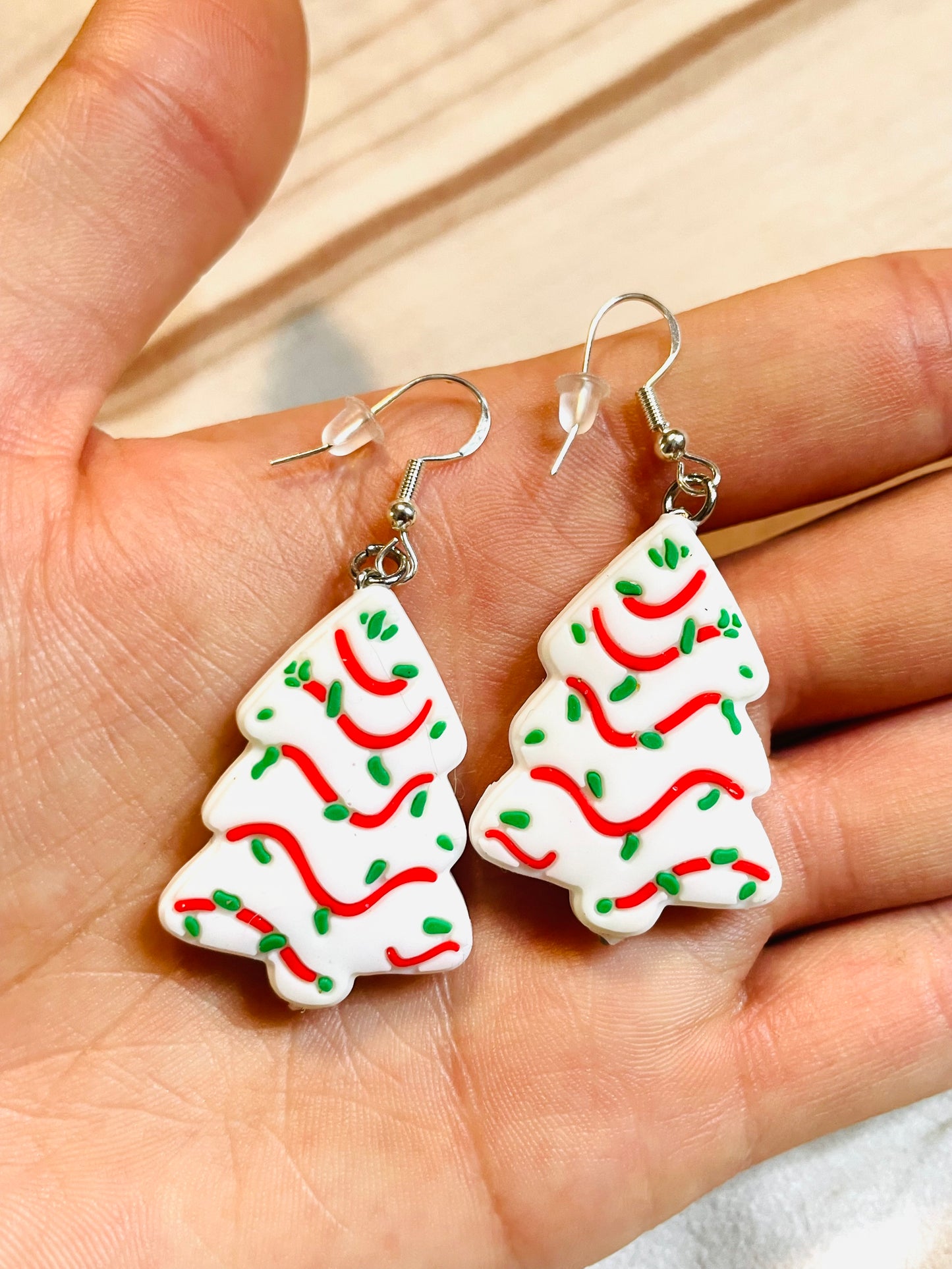 Christmas earrings