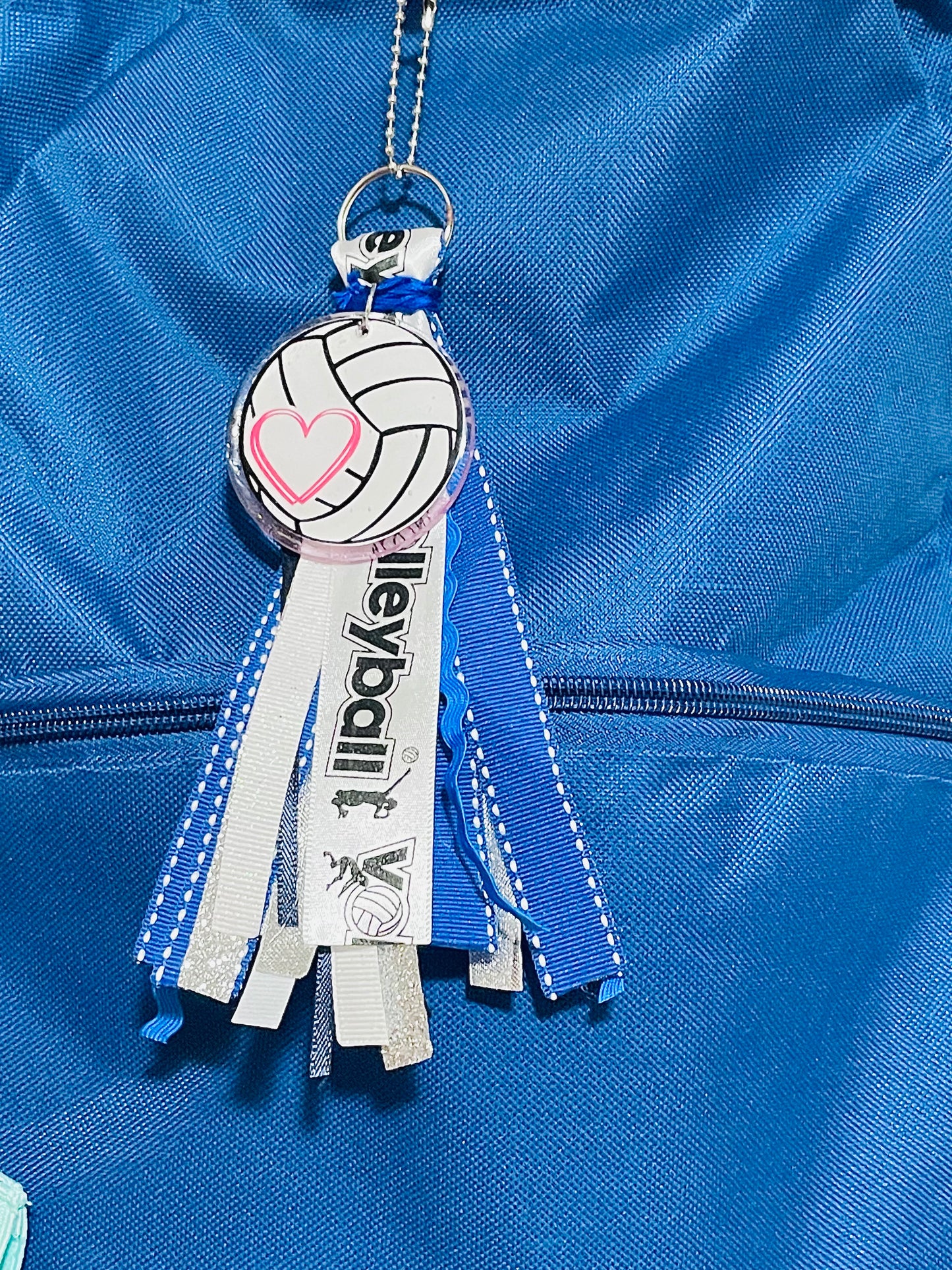 Tassel keychain backpack tags, sports tags