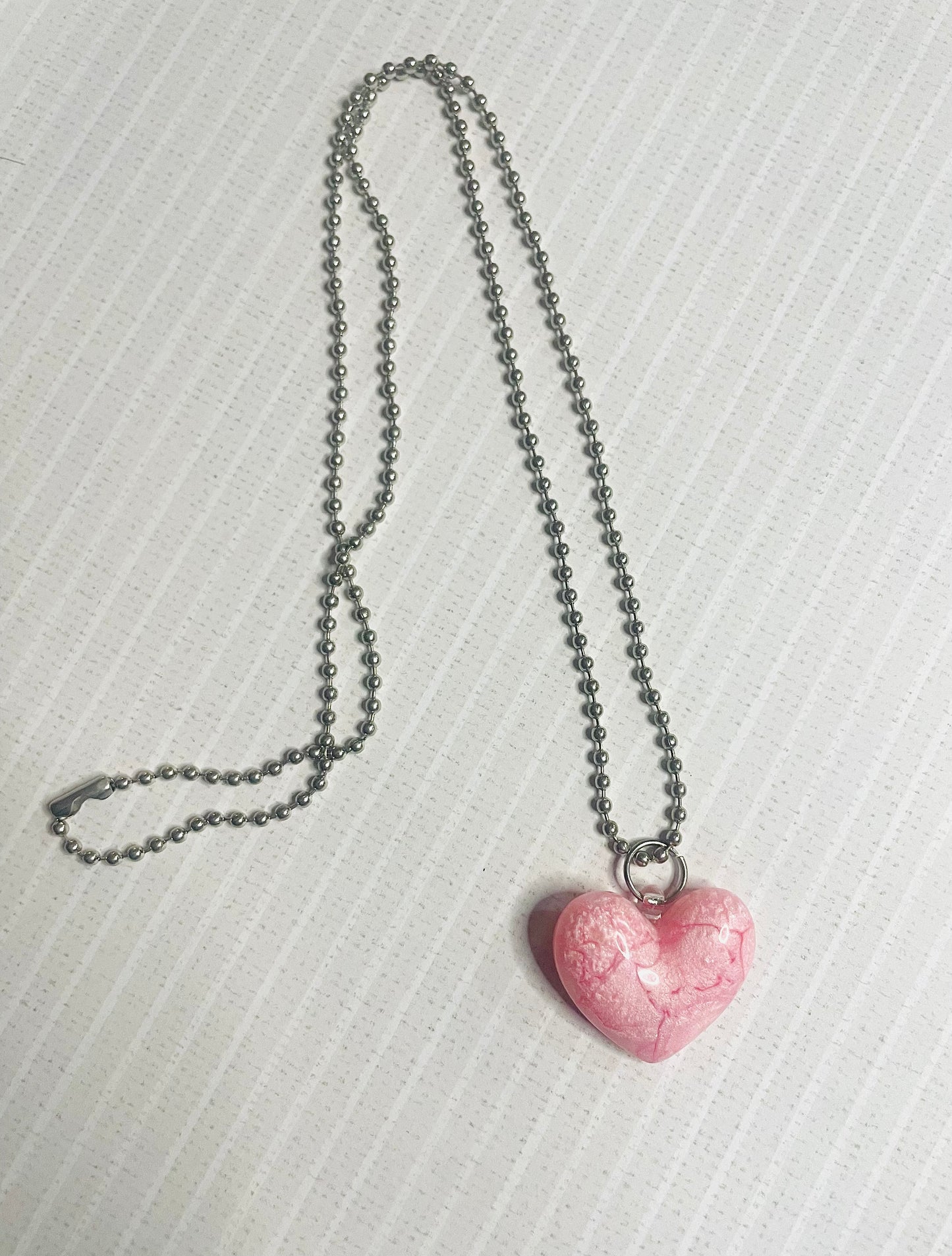 Valentine necklaces, heart party favors, Kids Valentines
