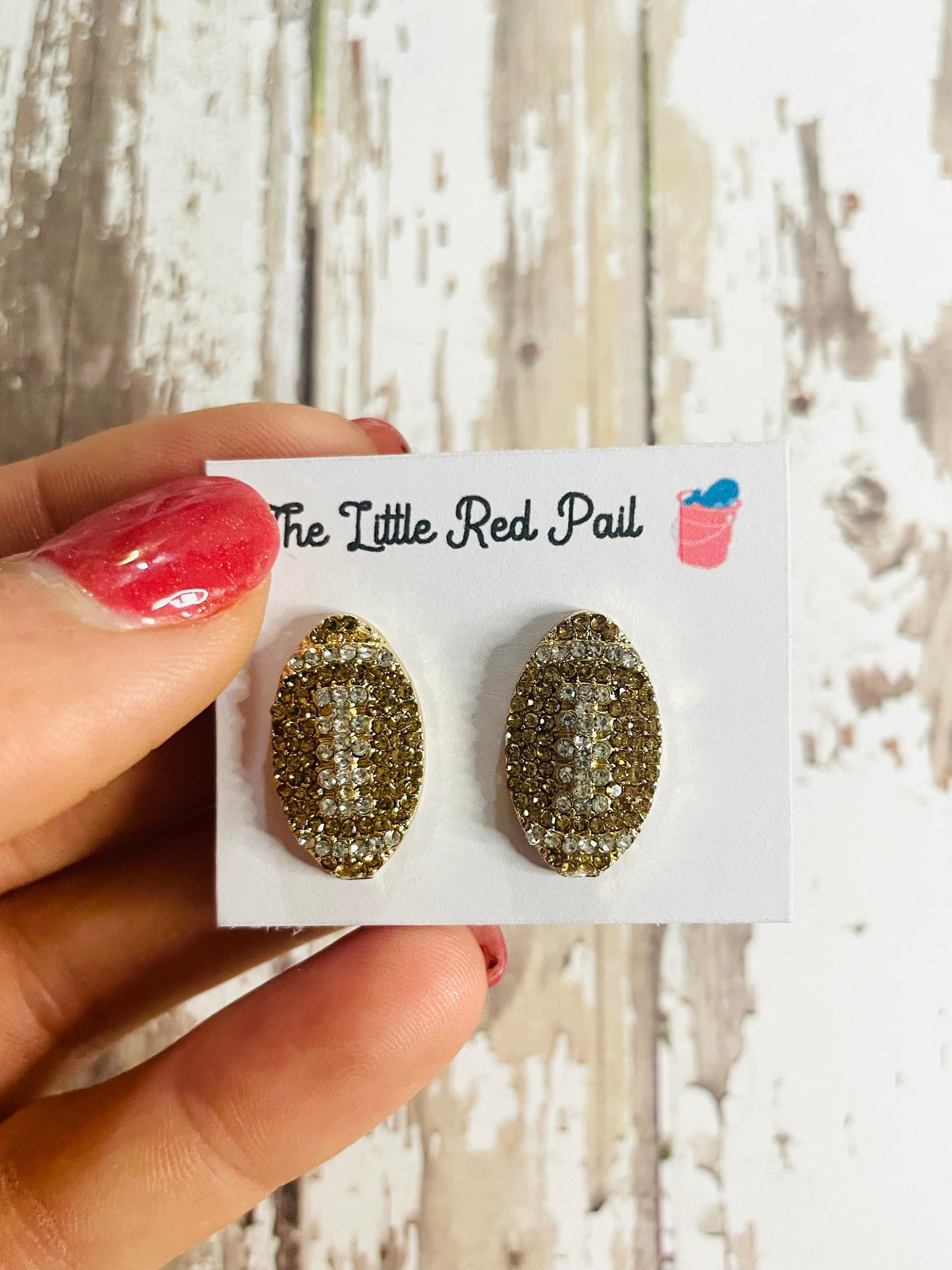 Sports stud earrings, everyday earrings