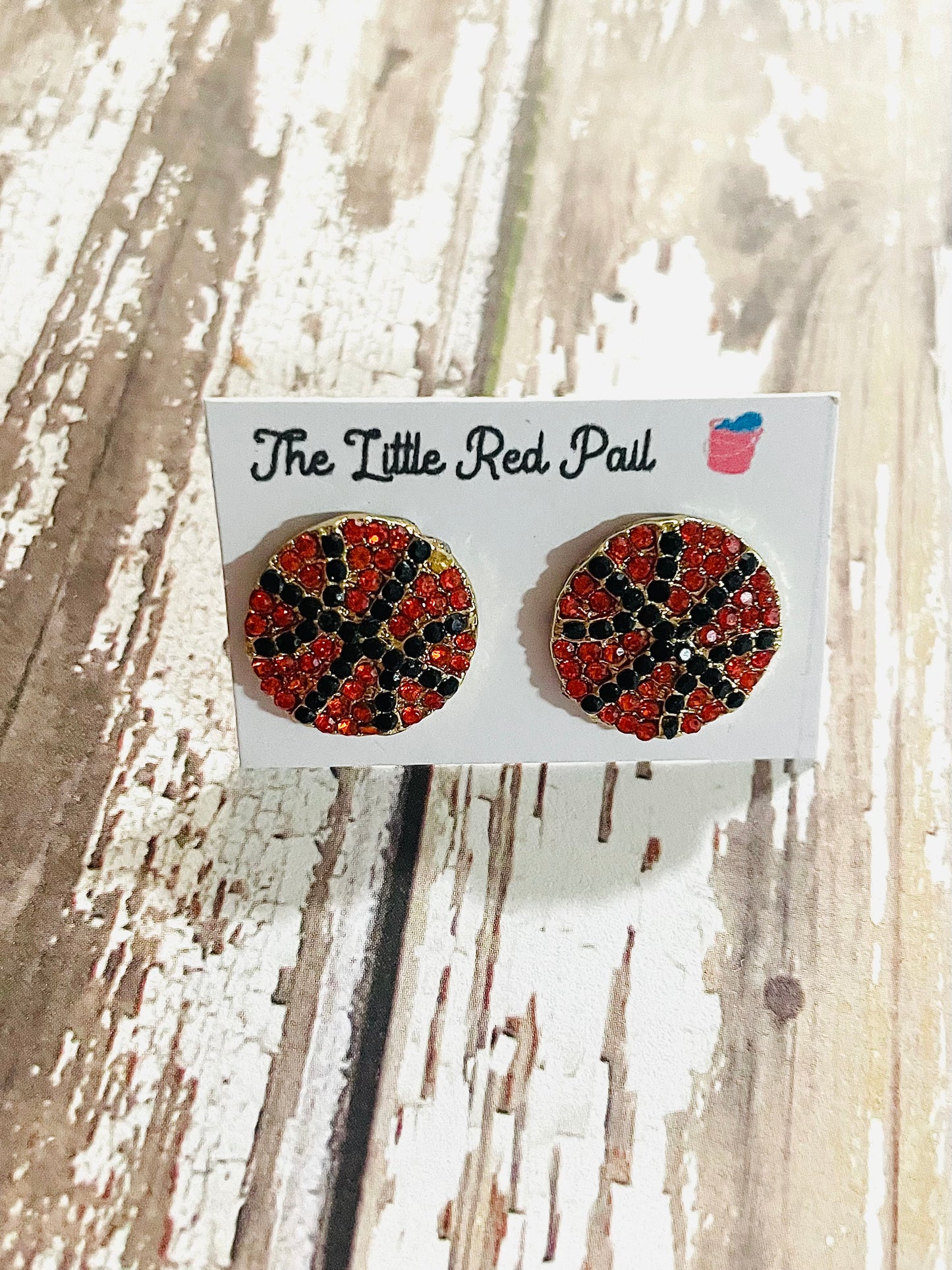 Sports stud earrings, everyday earrings