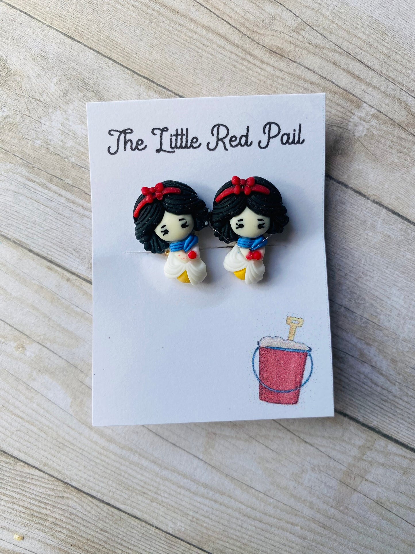 Princess Character clip on earrings