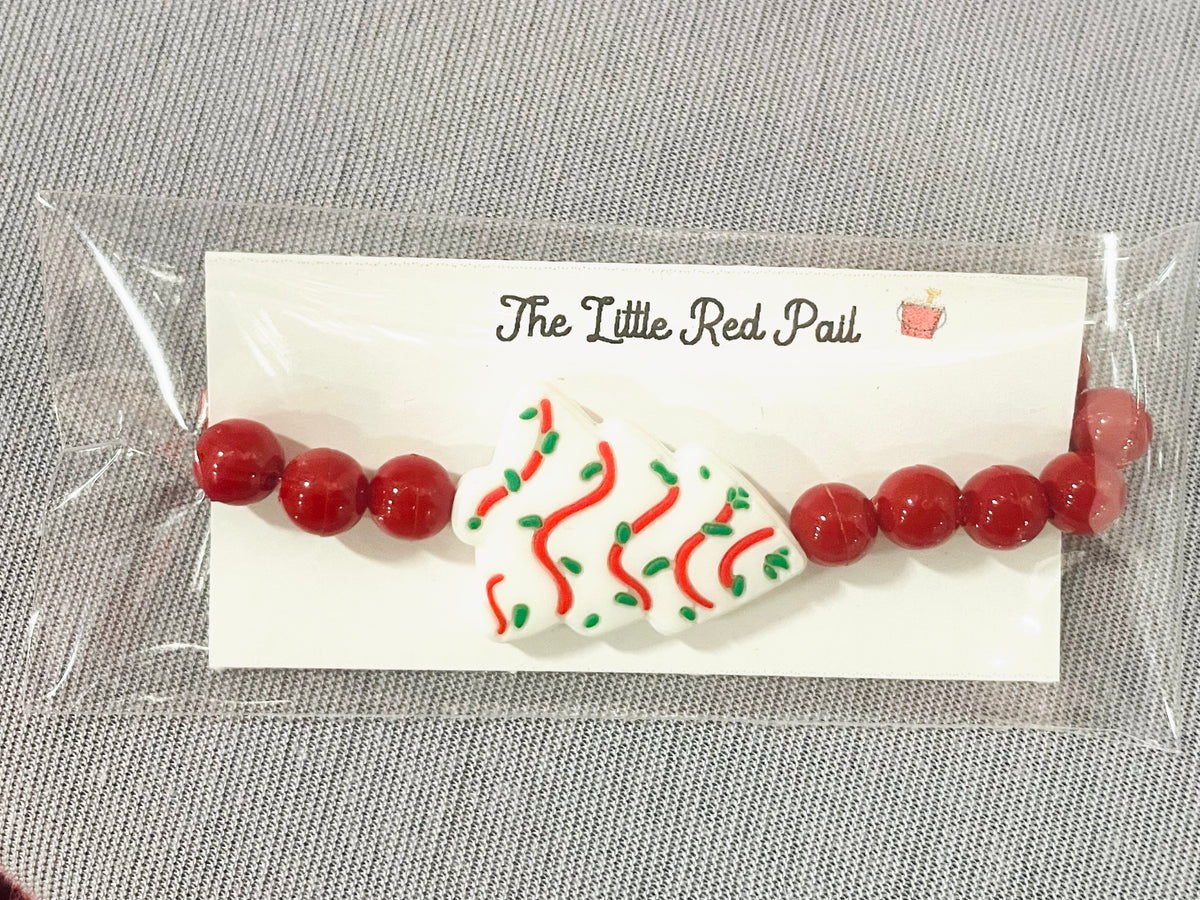 Christmas tree bracelet