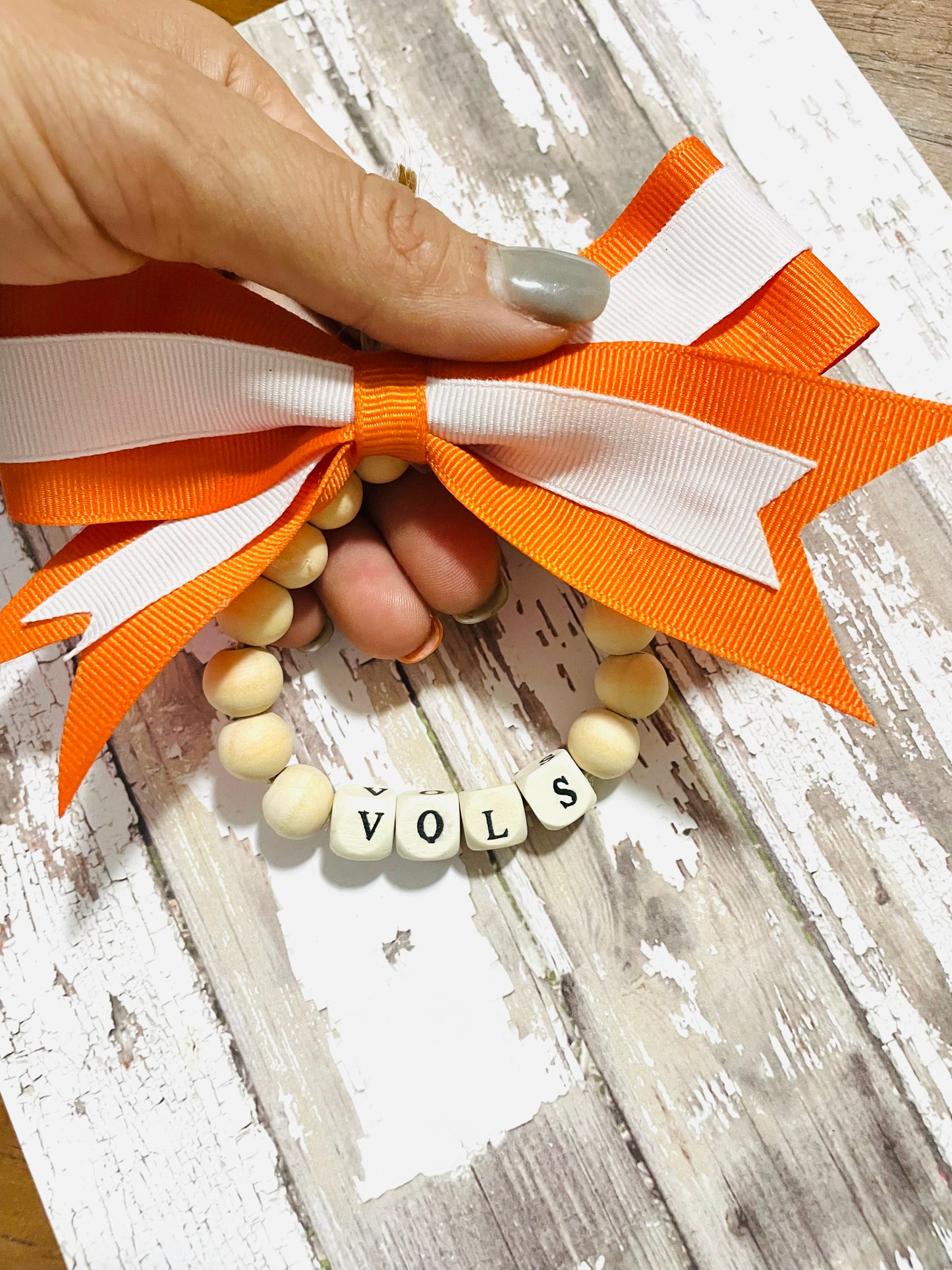 Tennessee Vols ornament, Vols Bow ornament
