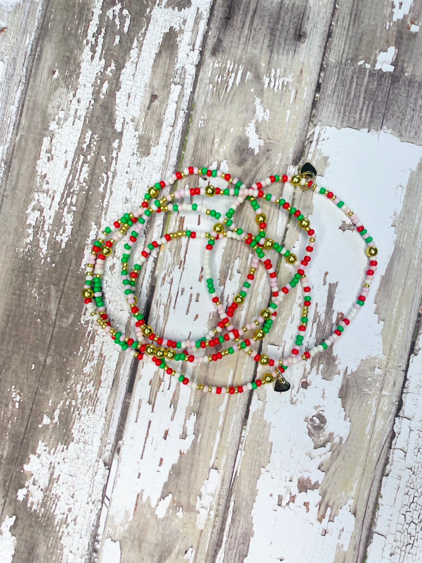 Dainty Christmas bracelet