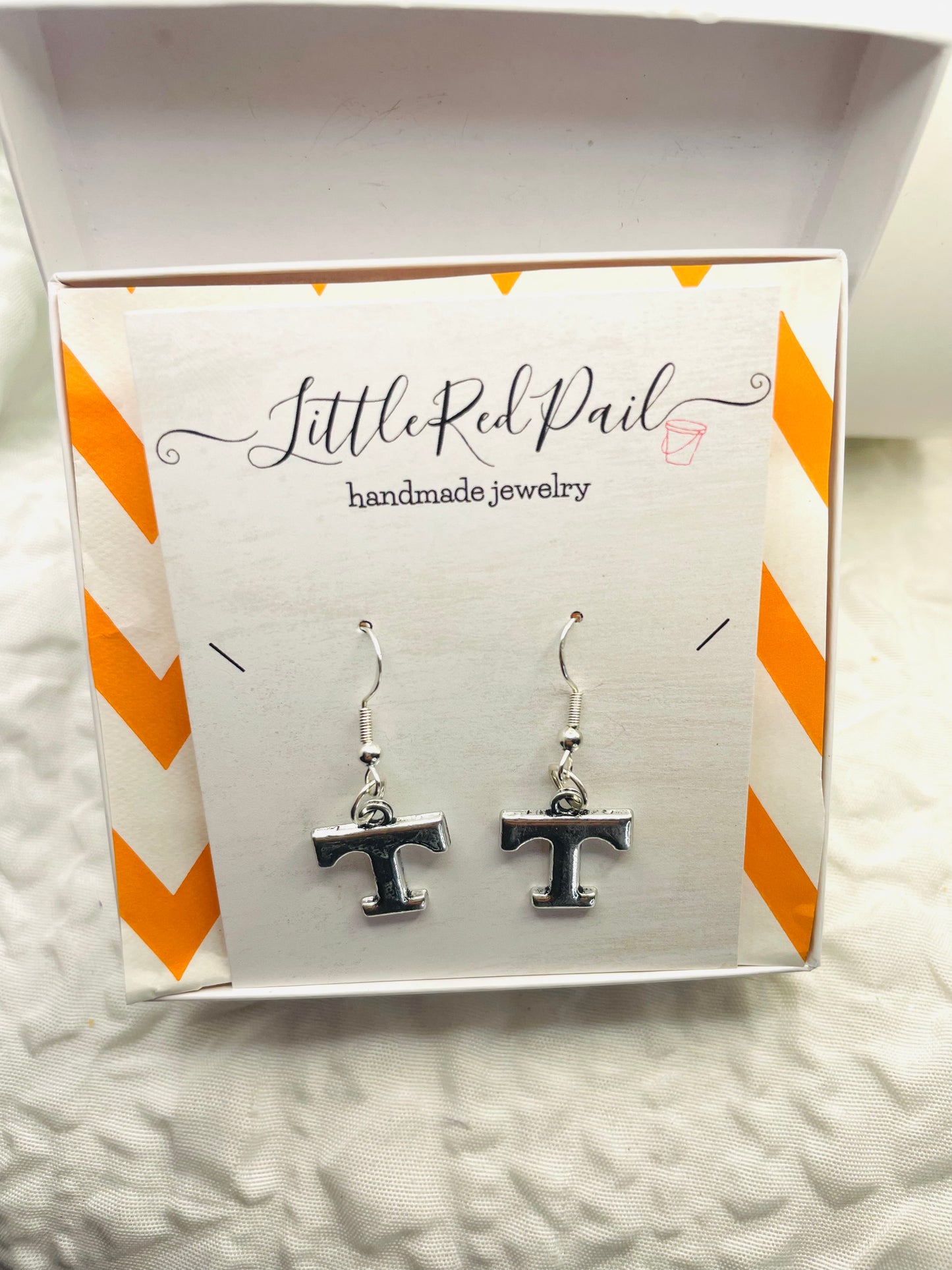 Power T earrings, Tennessee Vols earrings
