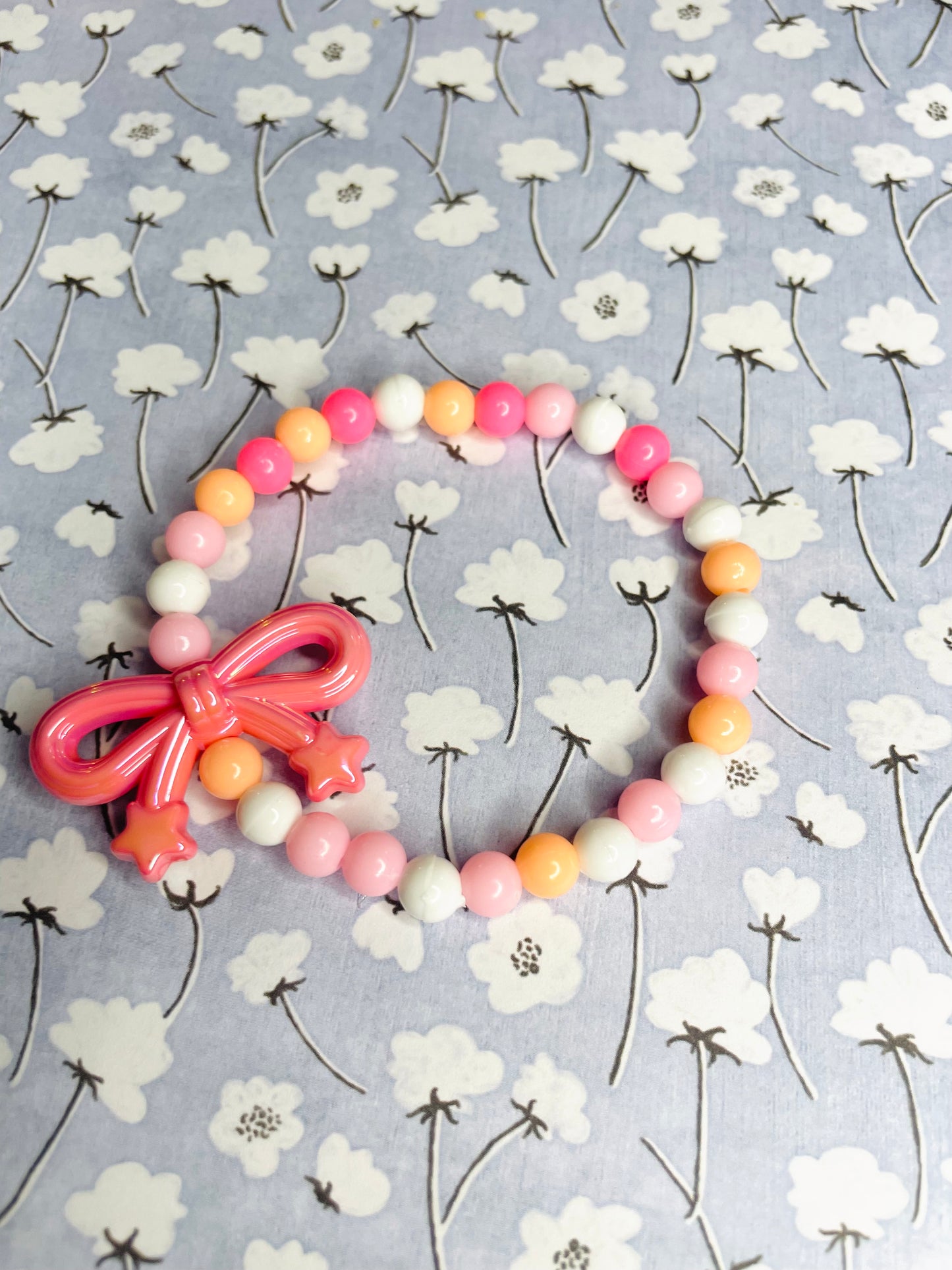 Kids bow bracelets