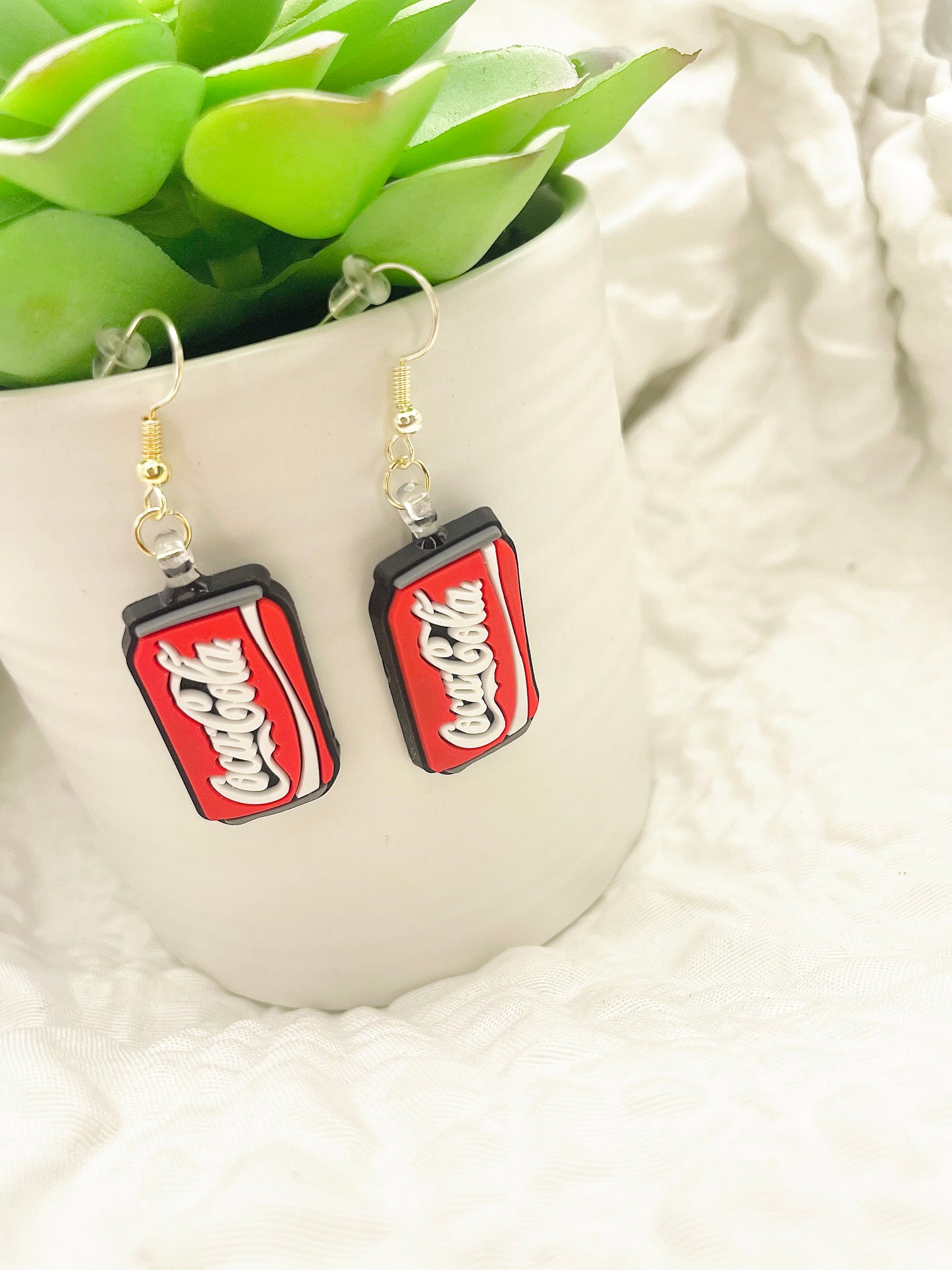 Novelty earrings, Everyday earrings, fast food earrings, junk food jewelry