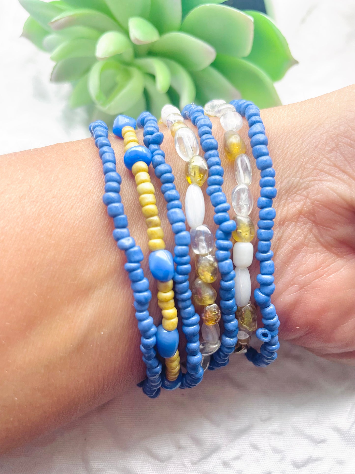 Summer beach bracelets, cross bracelet, starfish bracelet