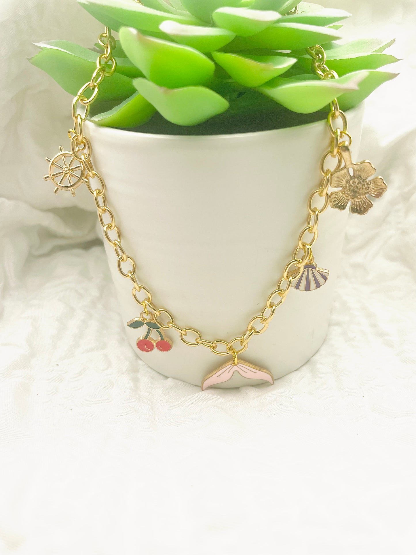 Charm necklace