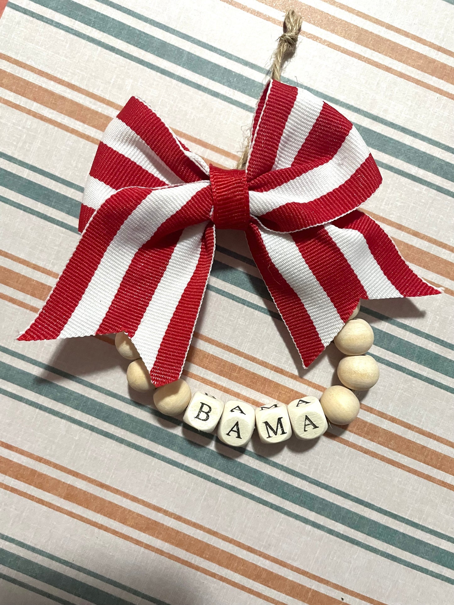College Team ornaments, custom color ornaments